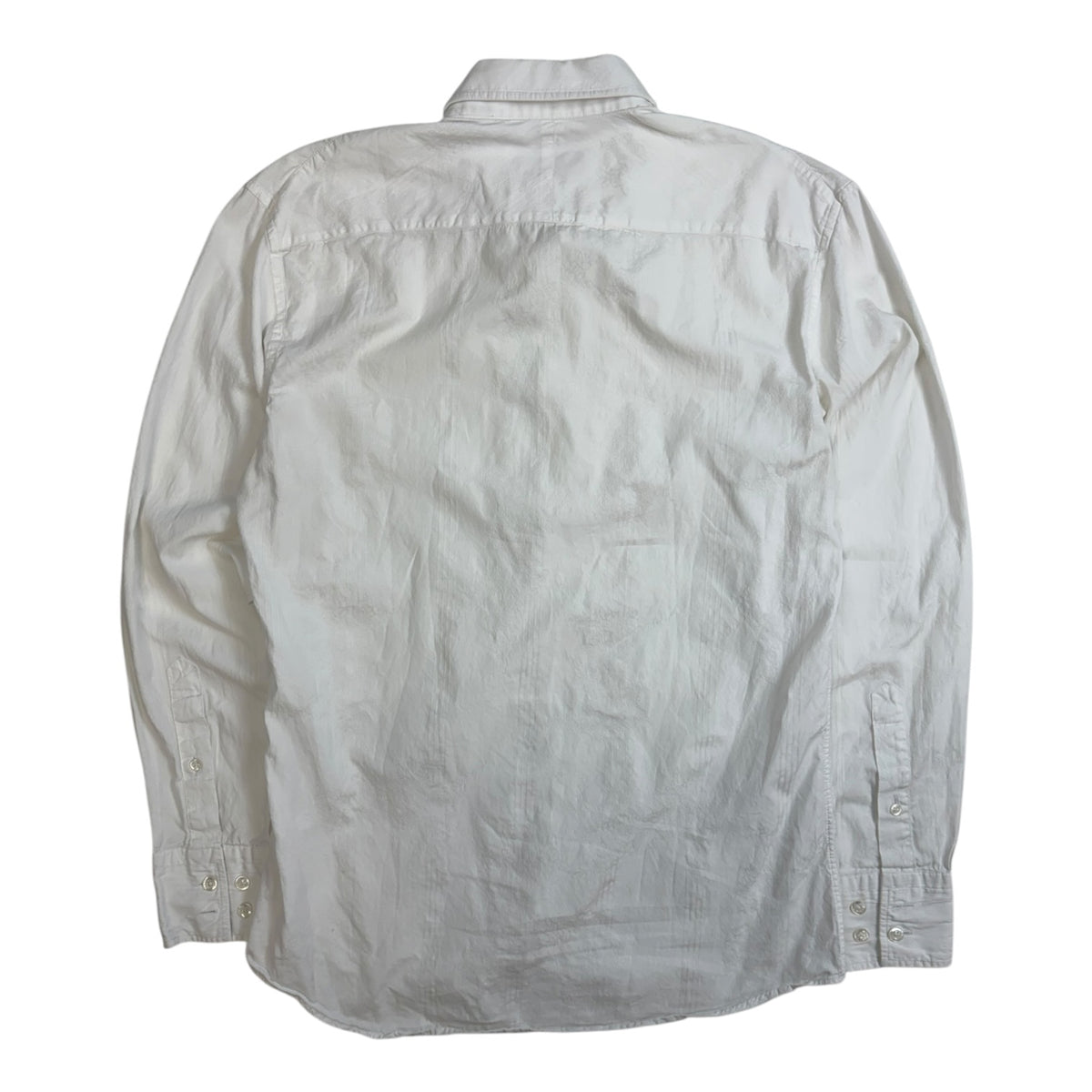 Kenzo Slim Fit Button Up Shirt White