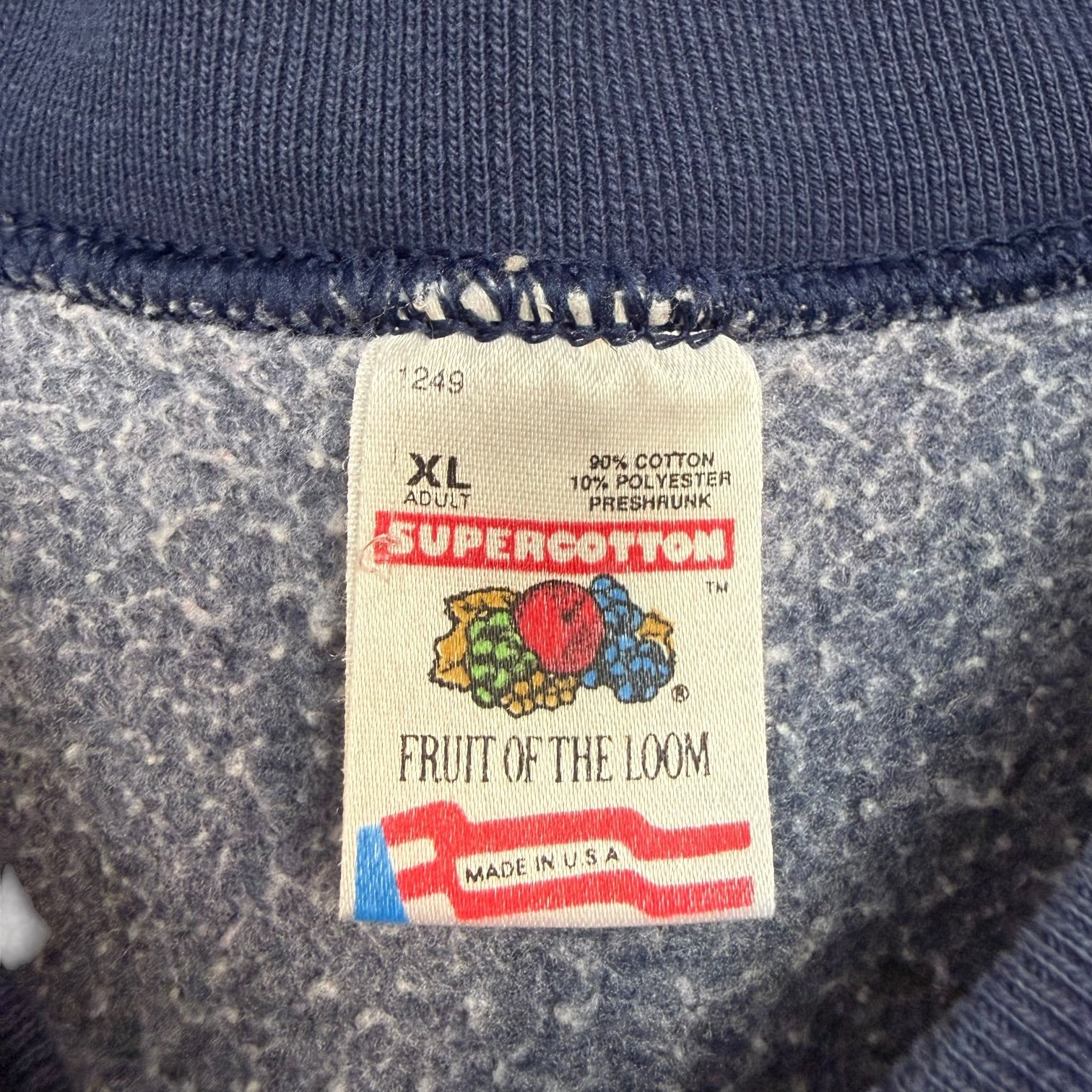Vintage New York Stock Exchange Crewneck Navy Blue