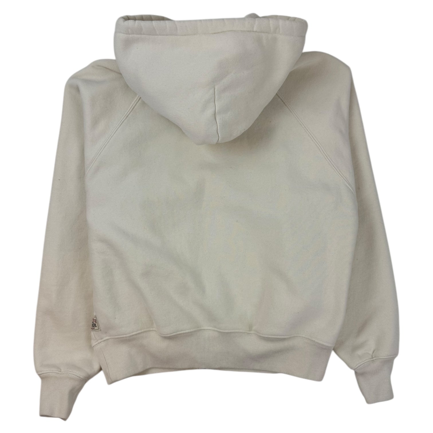 Stüssy Fleece Raglan Zip Hoodie Natural