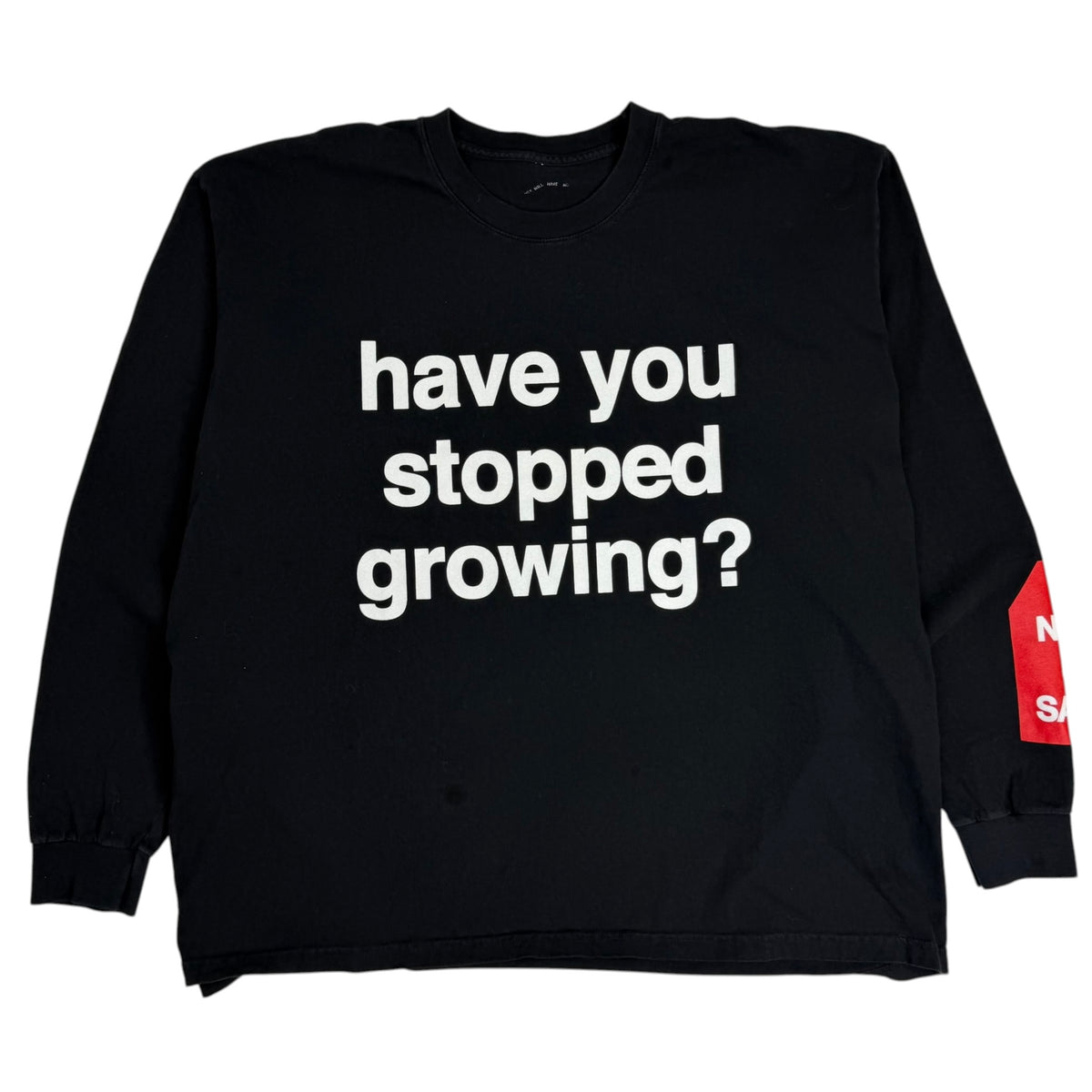 Andre 3000 “Have You Stopped Growing?” Not 4 Sale Longsleeve Black