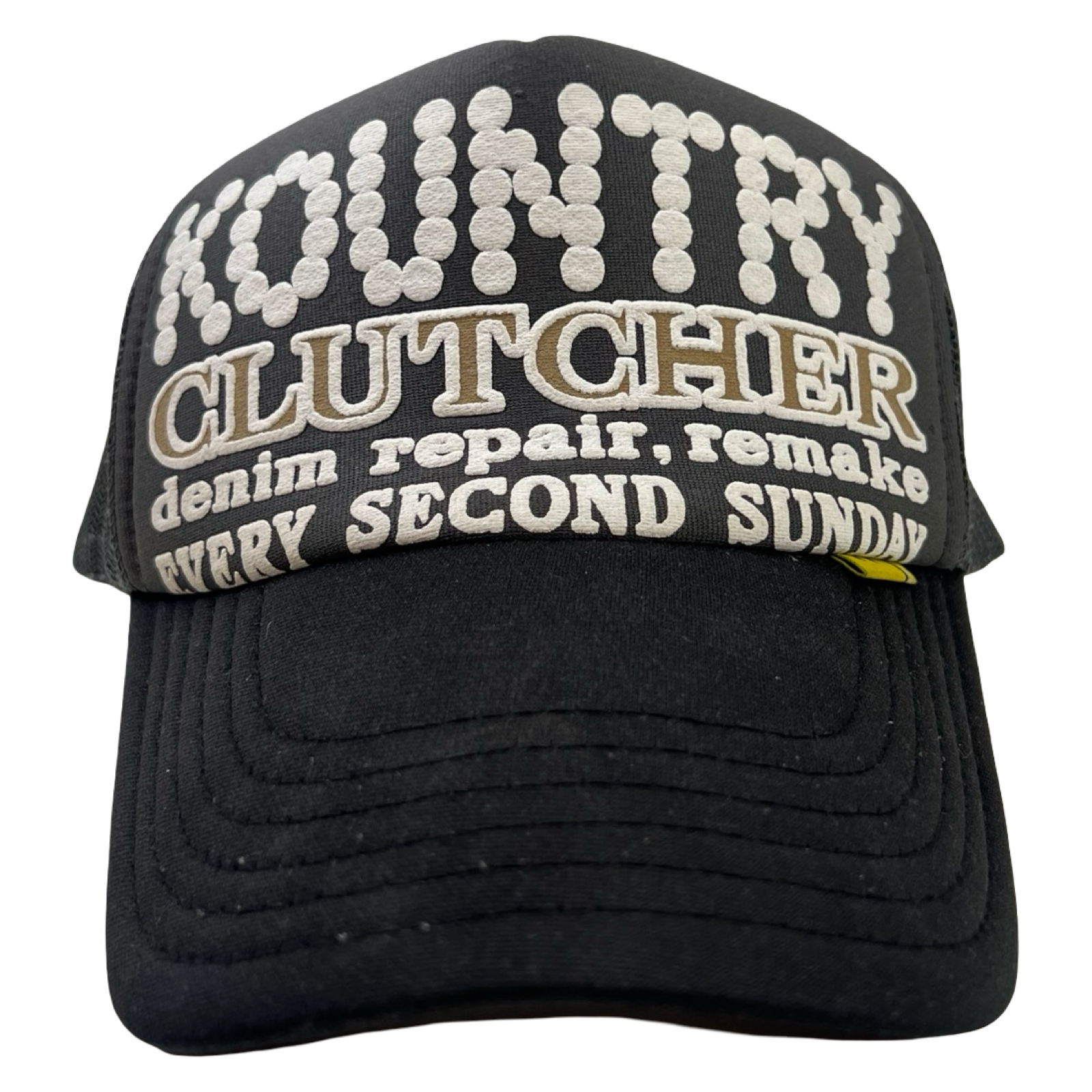 Kapital Kountry Pearl Clutcher Trucker Cap Black