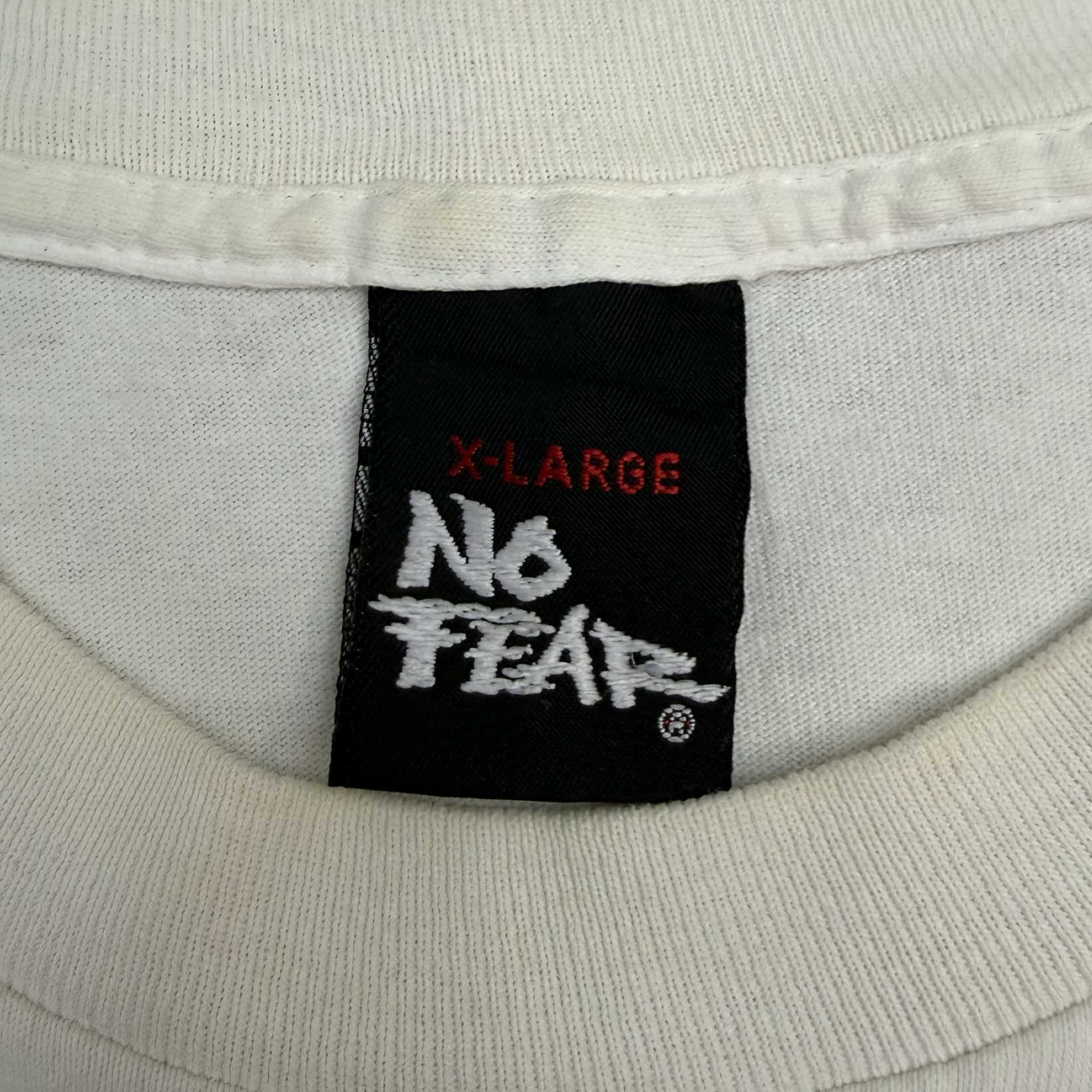 Vintage No Fear ‘…Rut And A Grave…’ Tee White