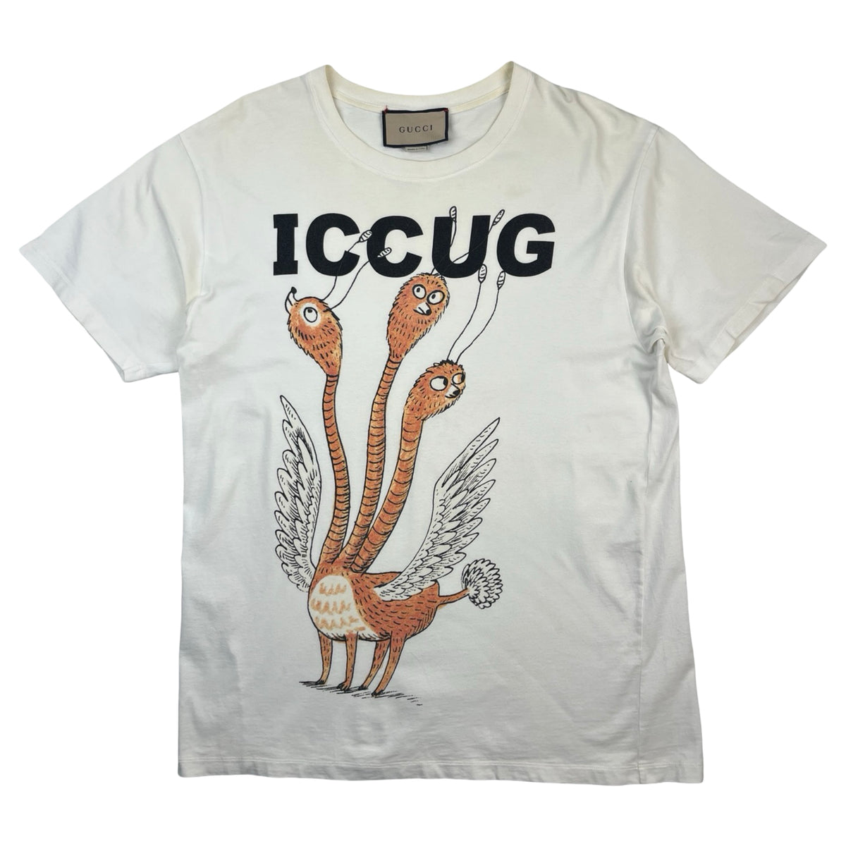 Gucci Freya Hartas "ICCUG" T-Shirt