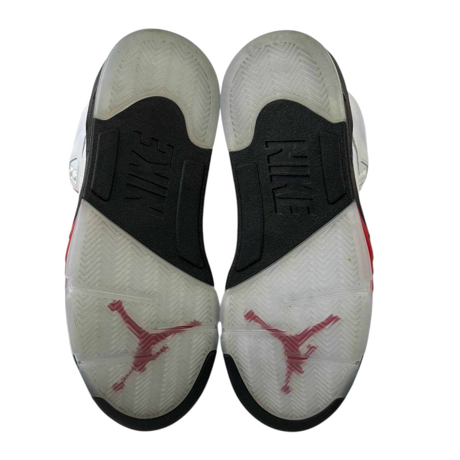 Jordan 5 Retro Fire Red Silver Tongue (Used)