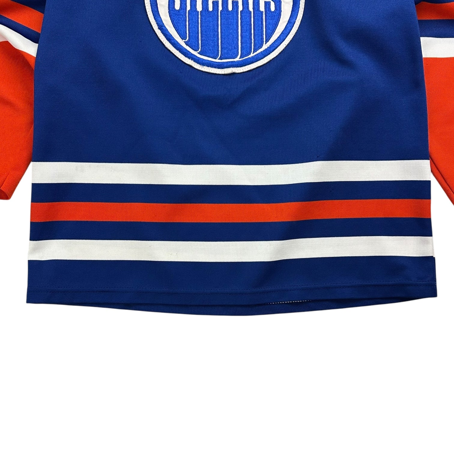 1999 Edmonton Oilers Ten Year Stanley Cup Anniversary Jersey