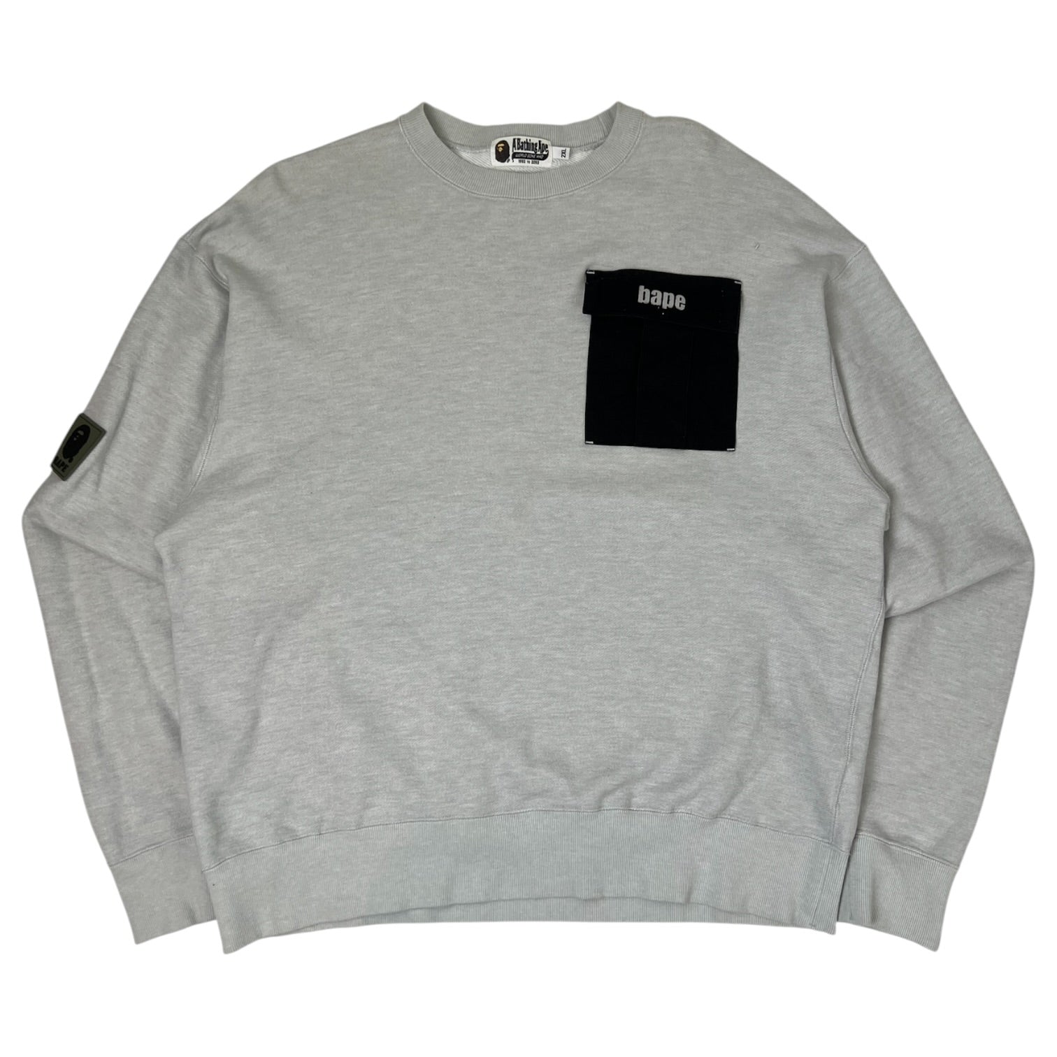 Bape x Cordura Pocket Sweatshirt Grey
