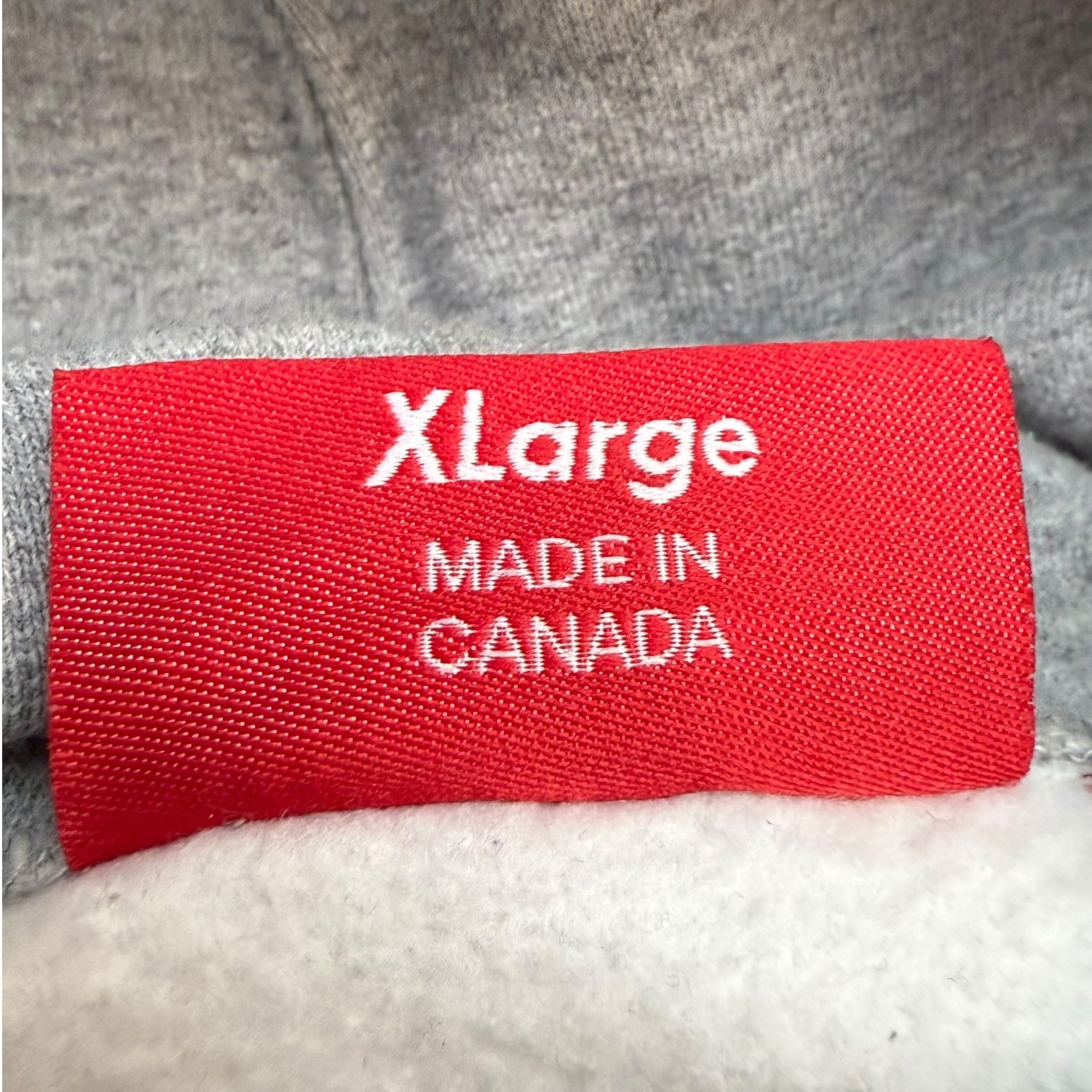 Supreme Sleeve Arc Hoodie Grey