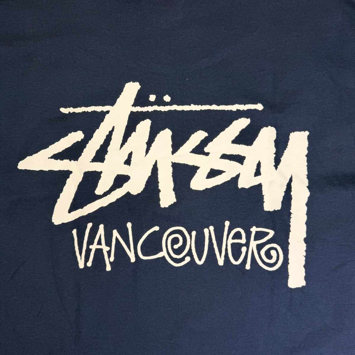 Stussy Vancouver Chapter Tee Navy