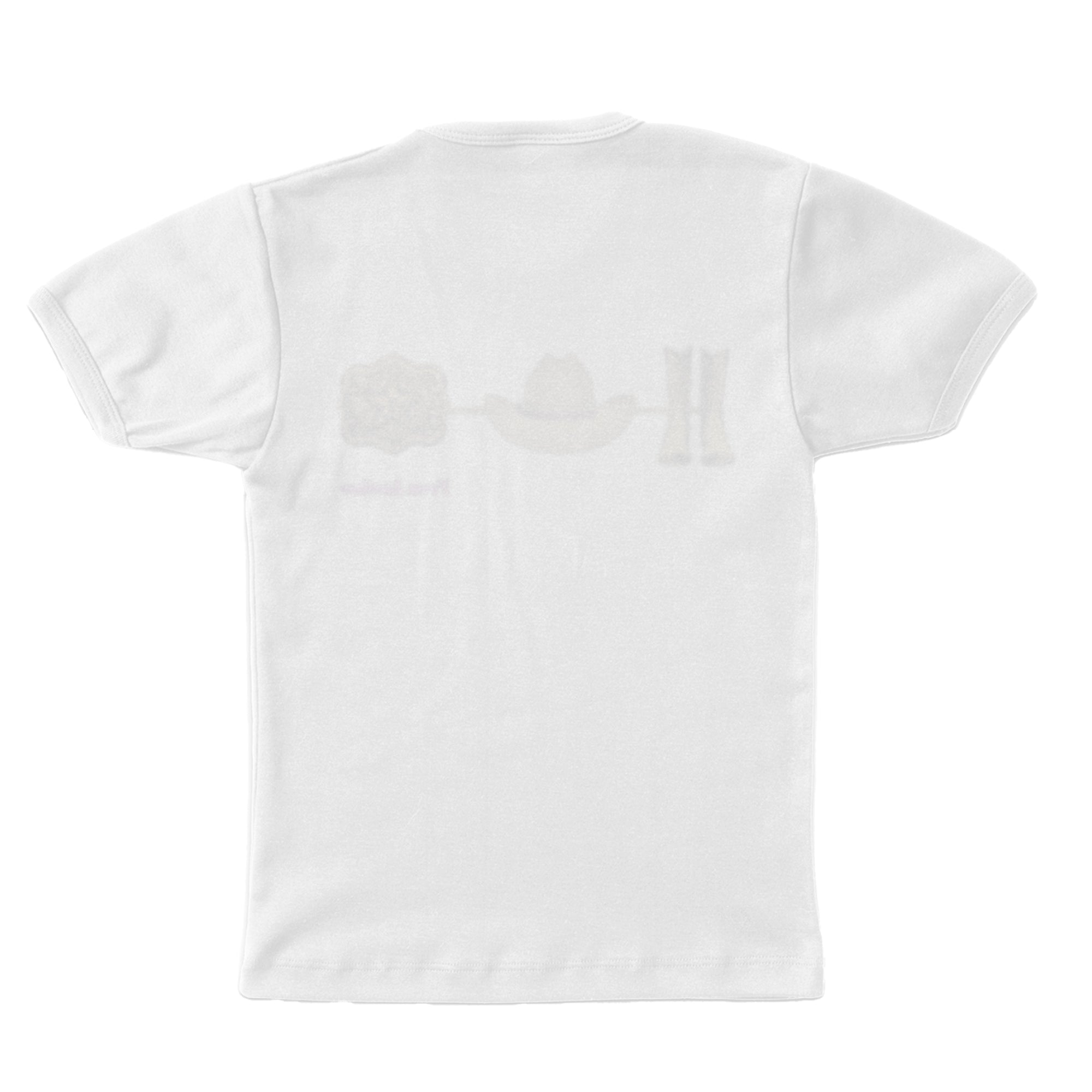 From Another Cowboy Baby Tee White