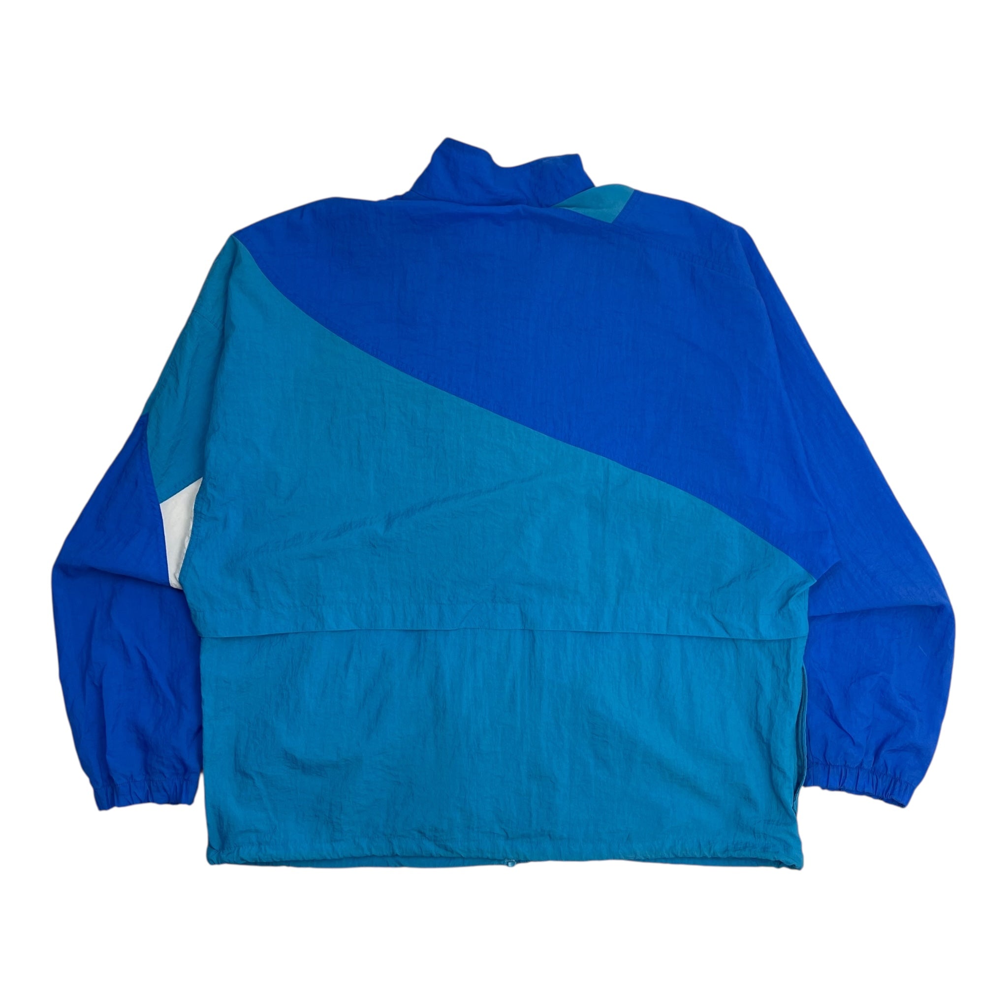 Vintage Nike Colourblock Windbreaker Blue