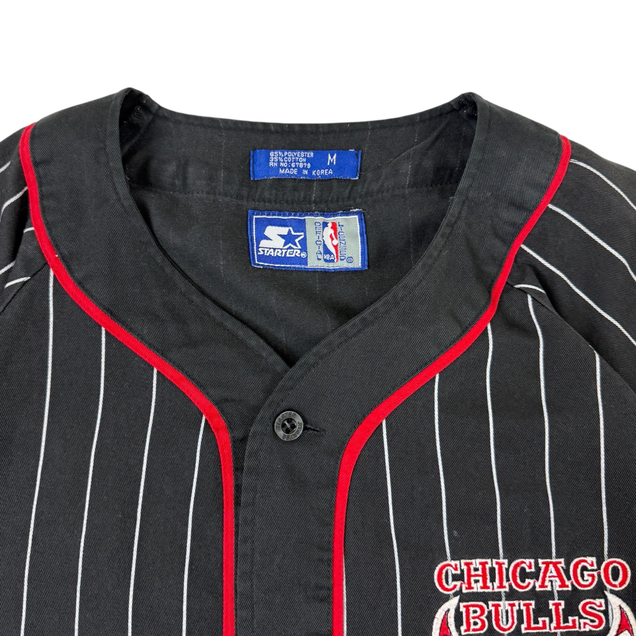 Vintage Chicago Bulls Starter Baseball Jersey