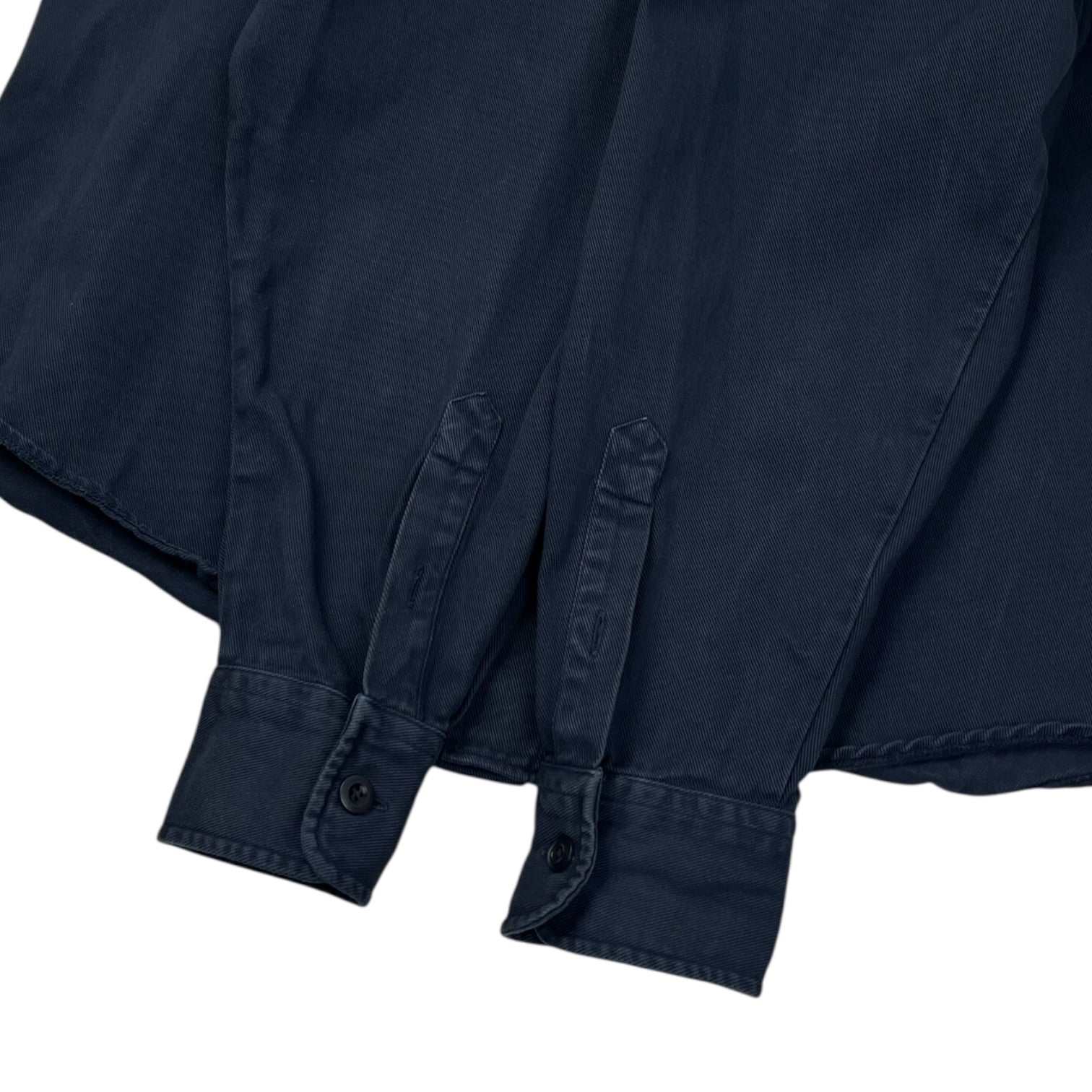 Ami Paris Work Shirt Washed Navy