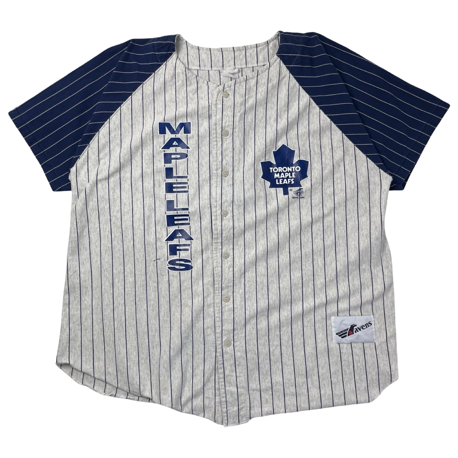 Vintage Ravens Toronto Maple Leafs Baseball Jersey