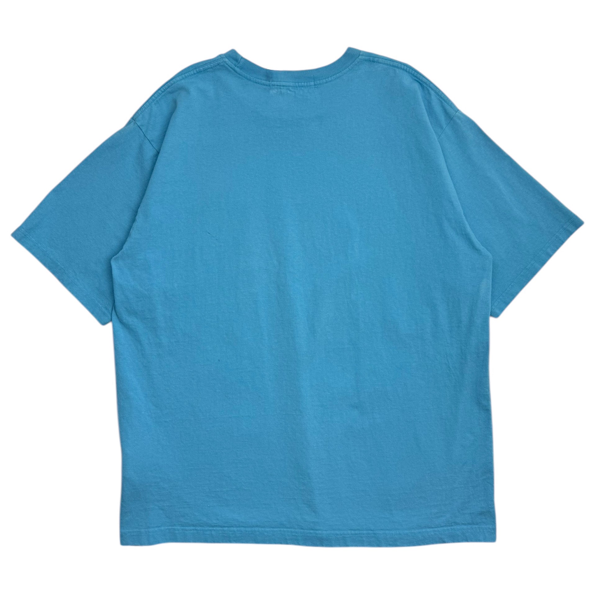 BAPE Logo One Point Relaxed Fit Tee Blue