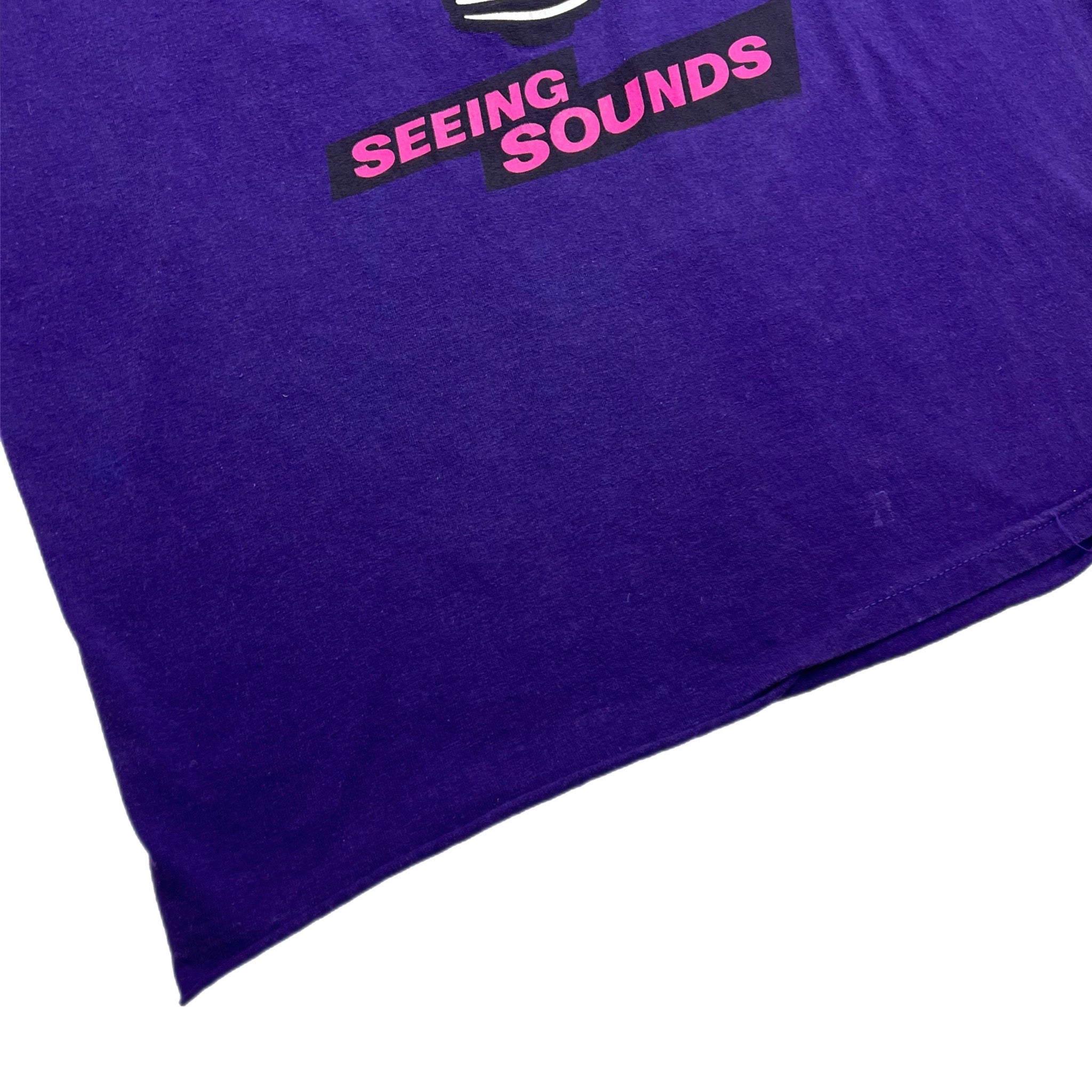 Vintage NERD Seeing Sounds Tee Purple