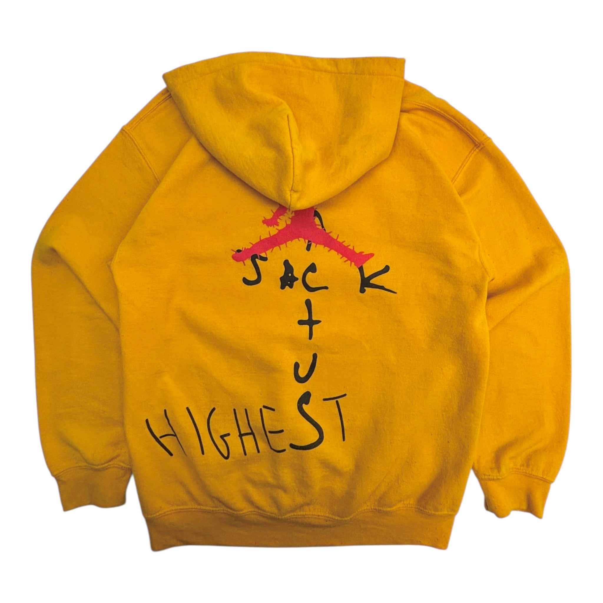 Travis Scott Jordan Cactus Jack Highest Hoodie Yellow