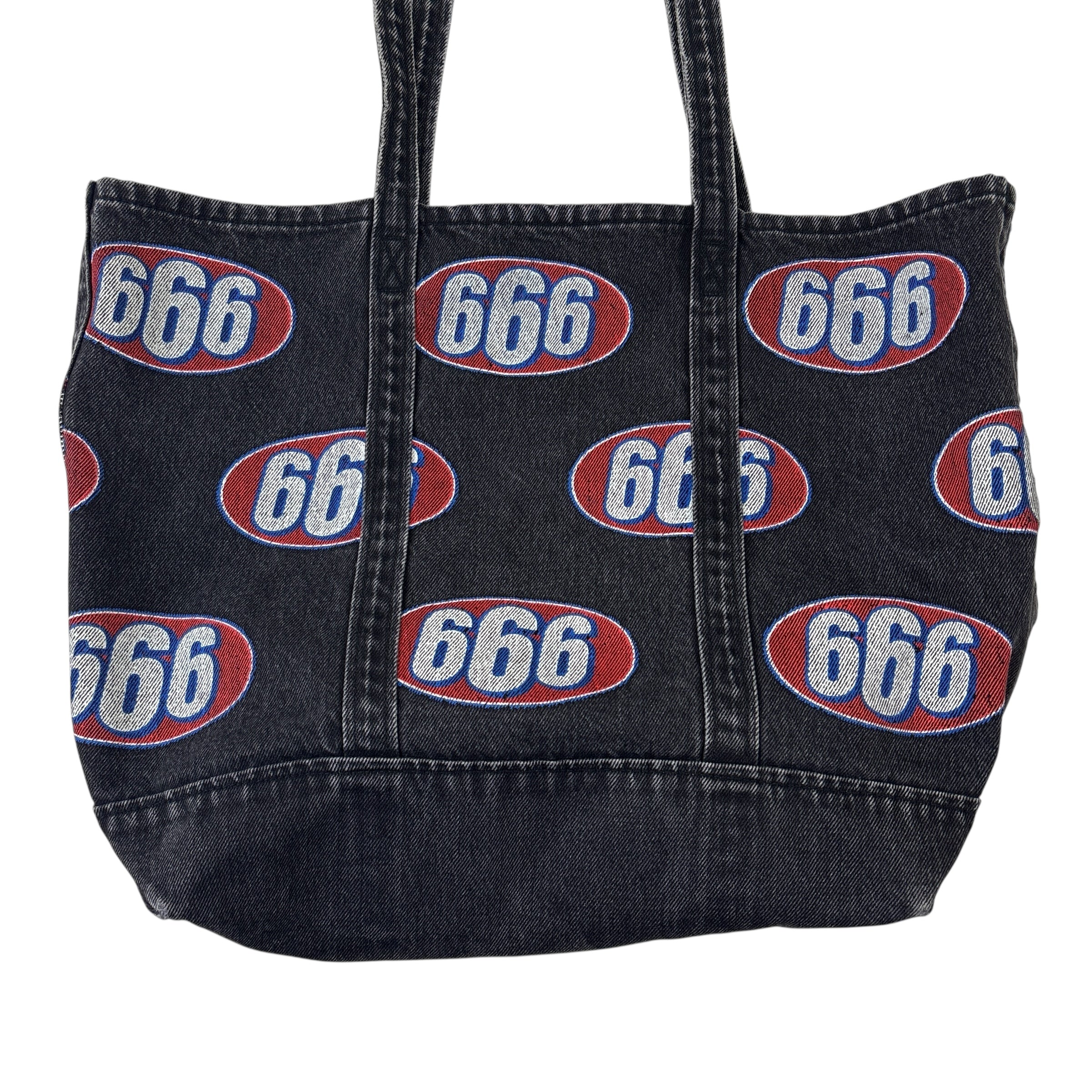 Supreme 666 Tote Bag Black