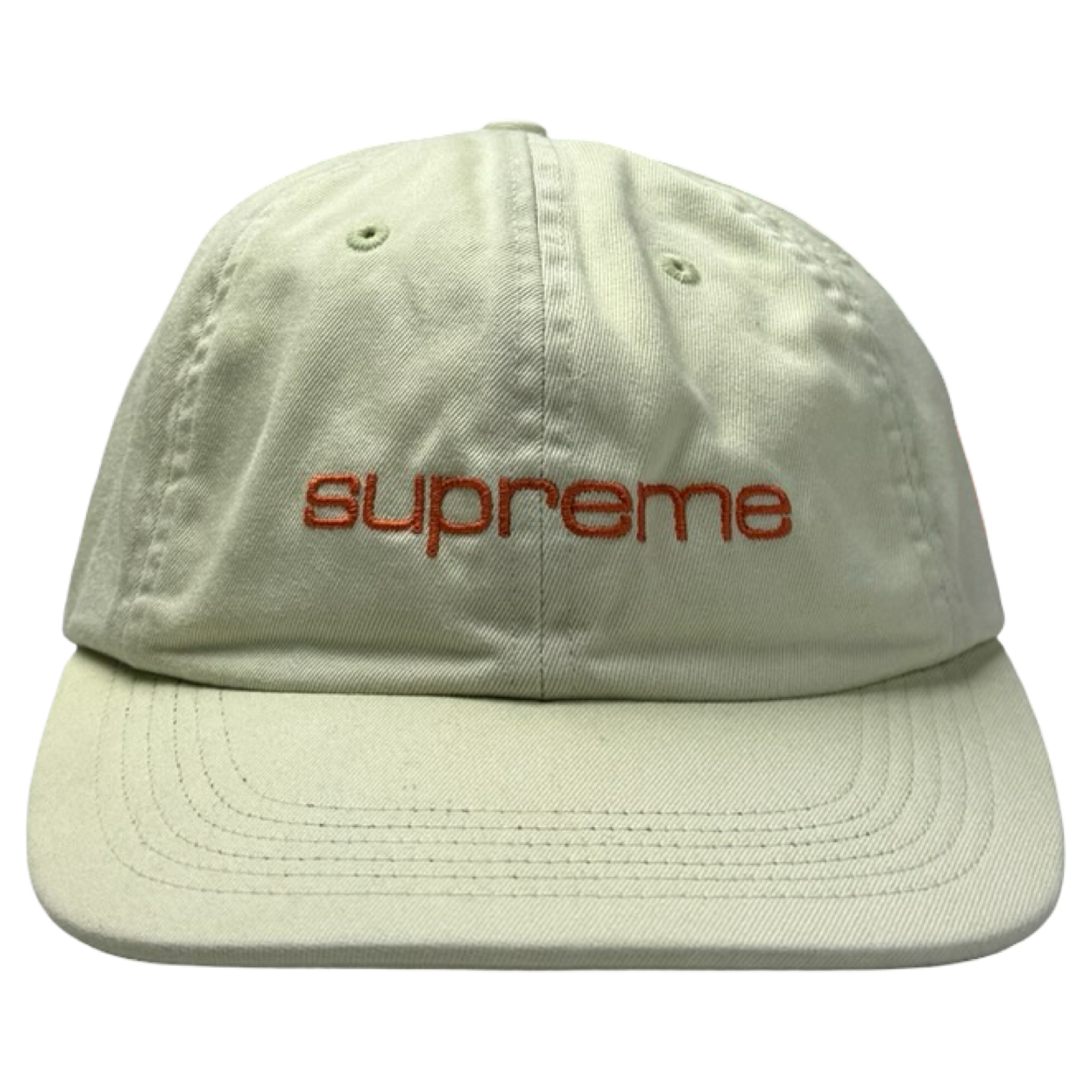Supreme Compact Logo 6-Panel Spellout Hat