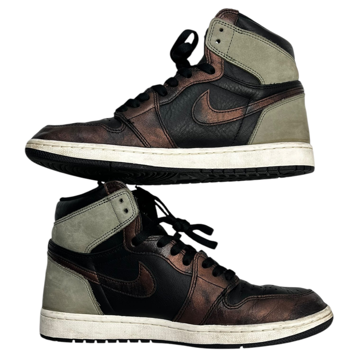 Jordan 1 Retro High Light Army Rust Shadow Patina (Used)