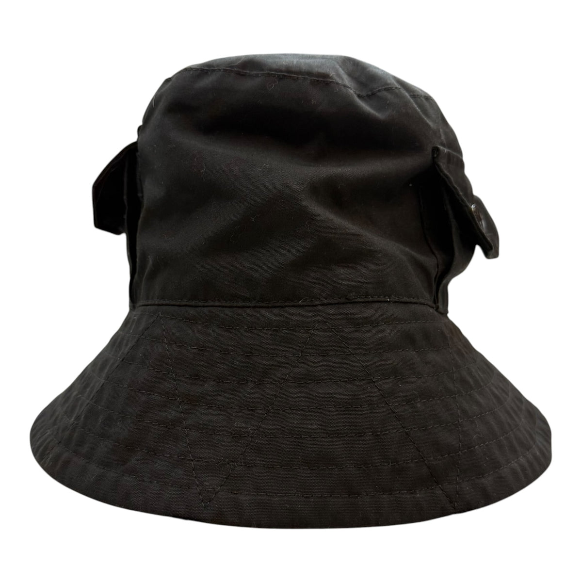 Engineered Garments Poplin Explorer Hat Black
