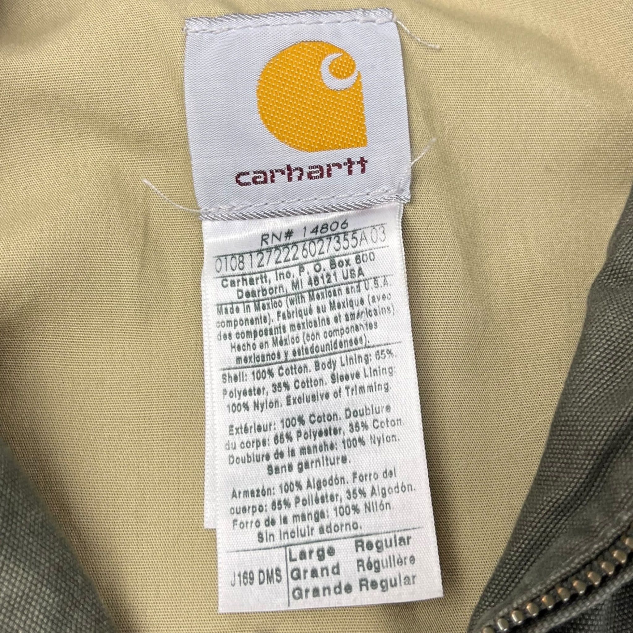 Carhartt Hamilton Jacket Dark Moss
