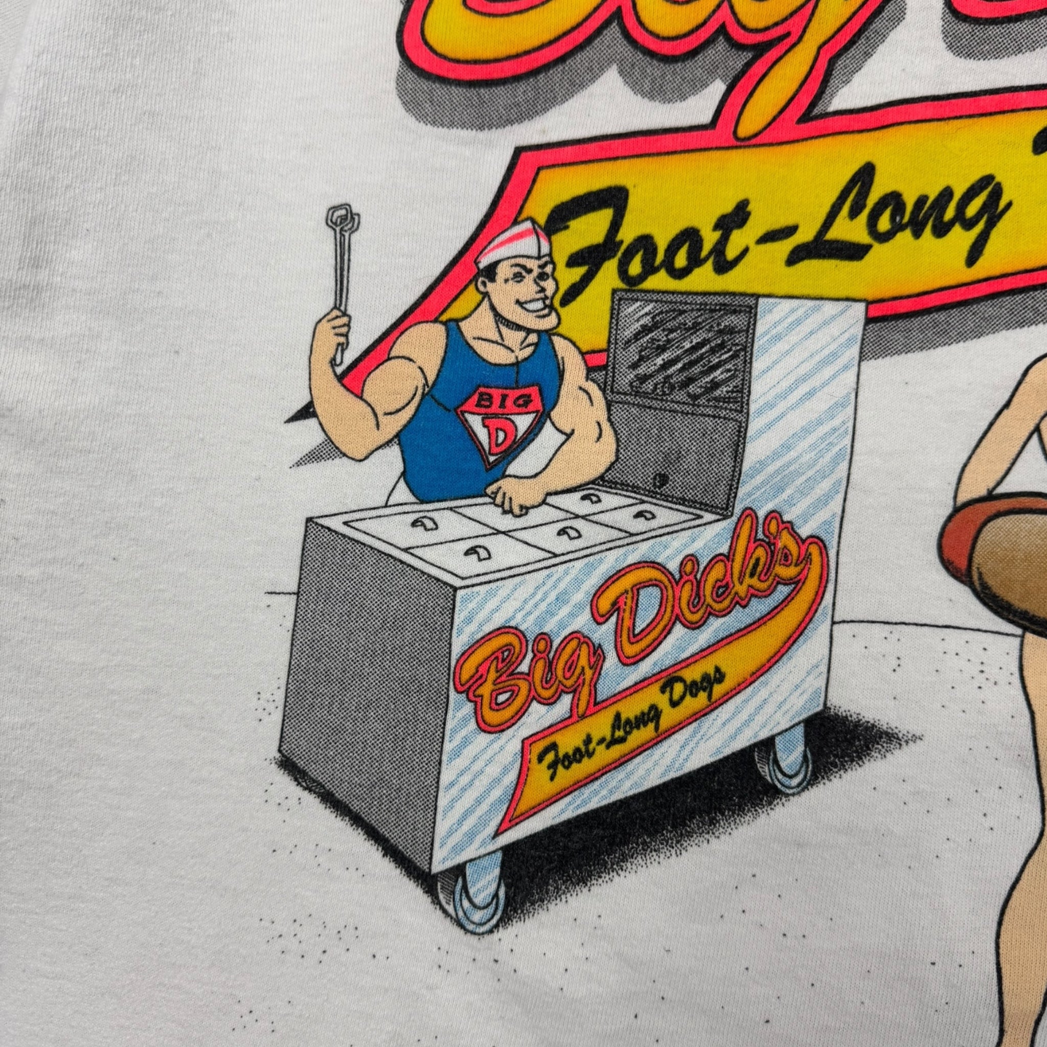 1991 Big Dicks Foot-Long Dogs T-Shirt