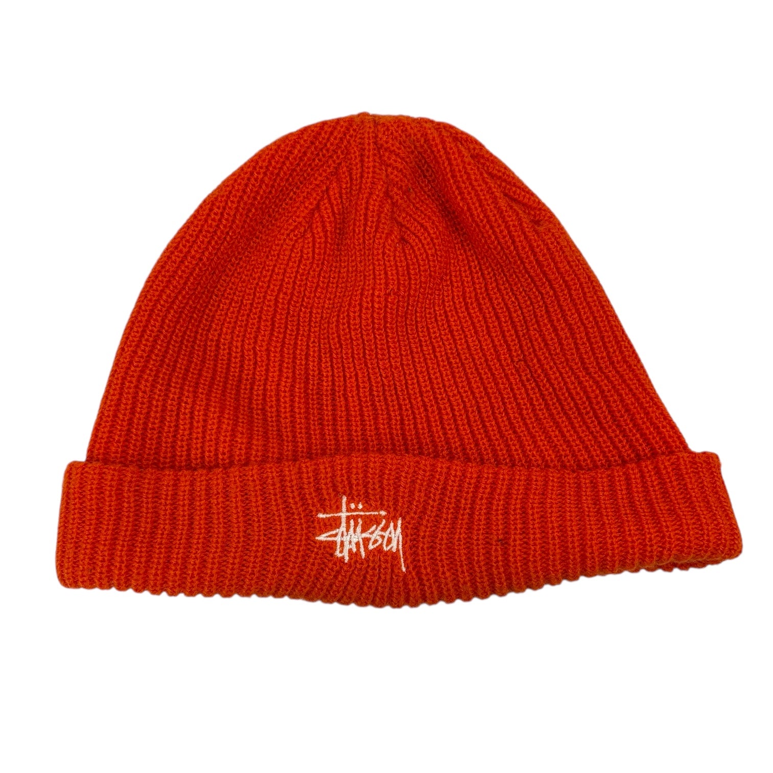 Stüssy Basic Cuff Beanie Orange
