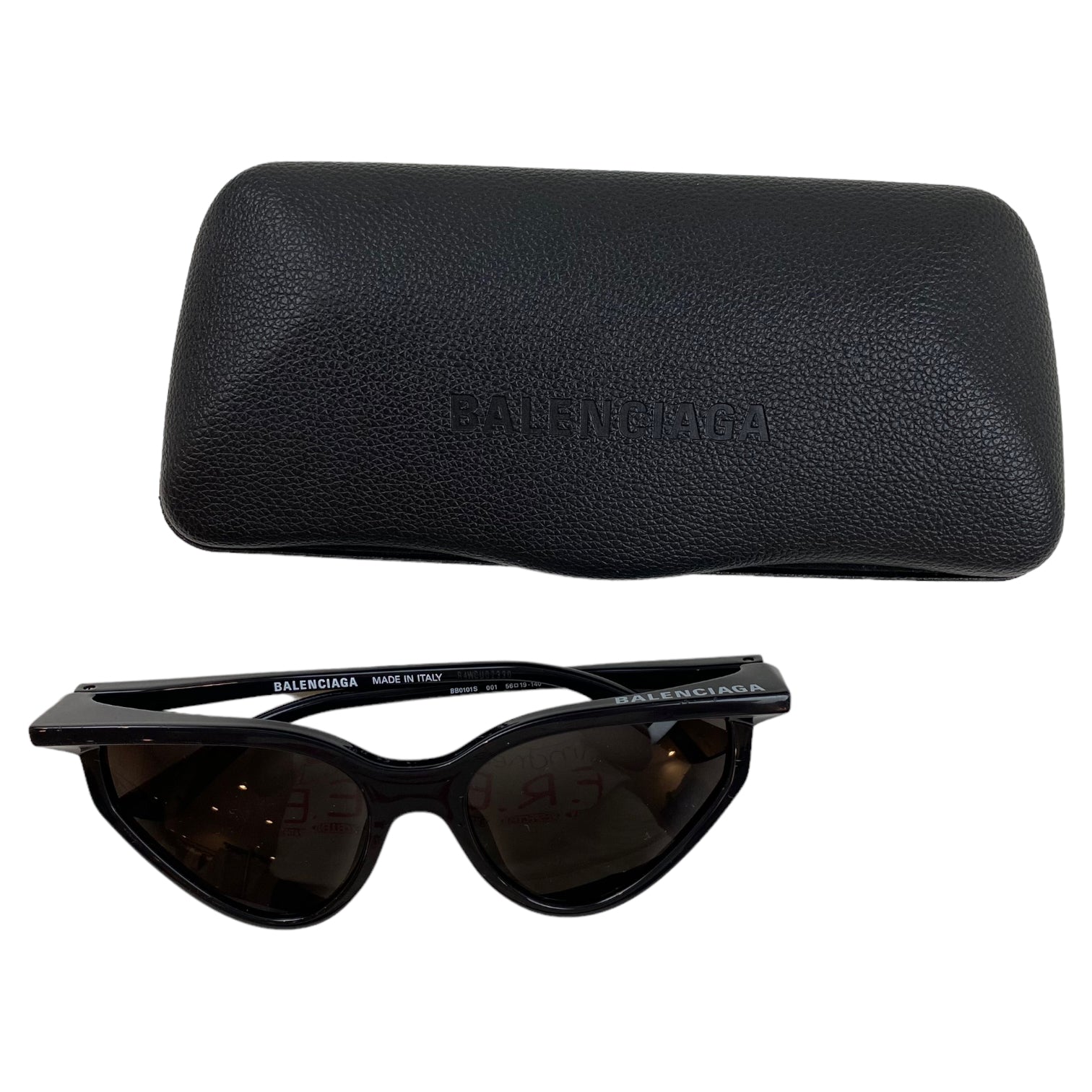 Balenciaga Cat 3 BB0101S/001 Women’s Sunglasses Black