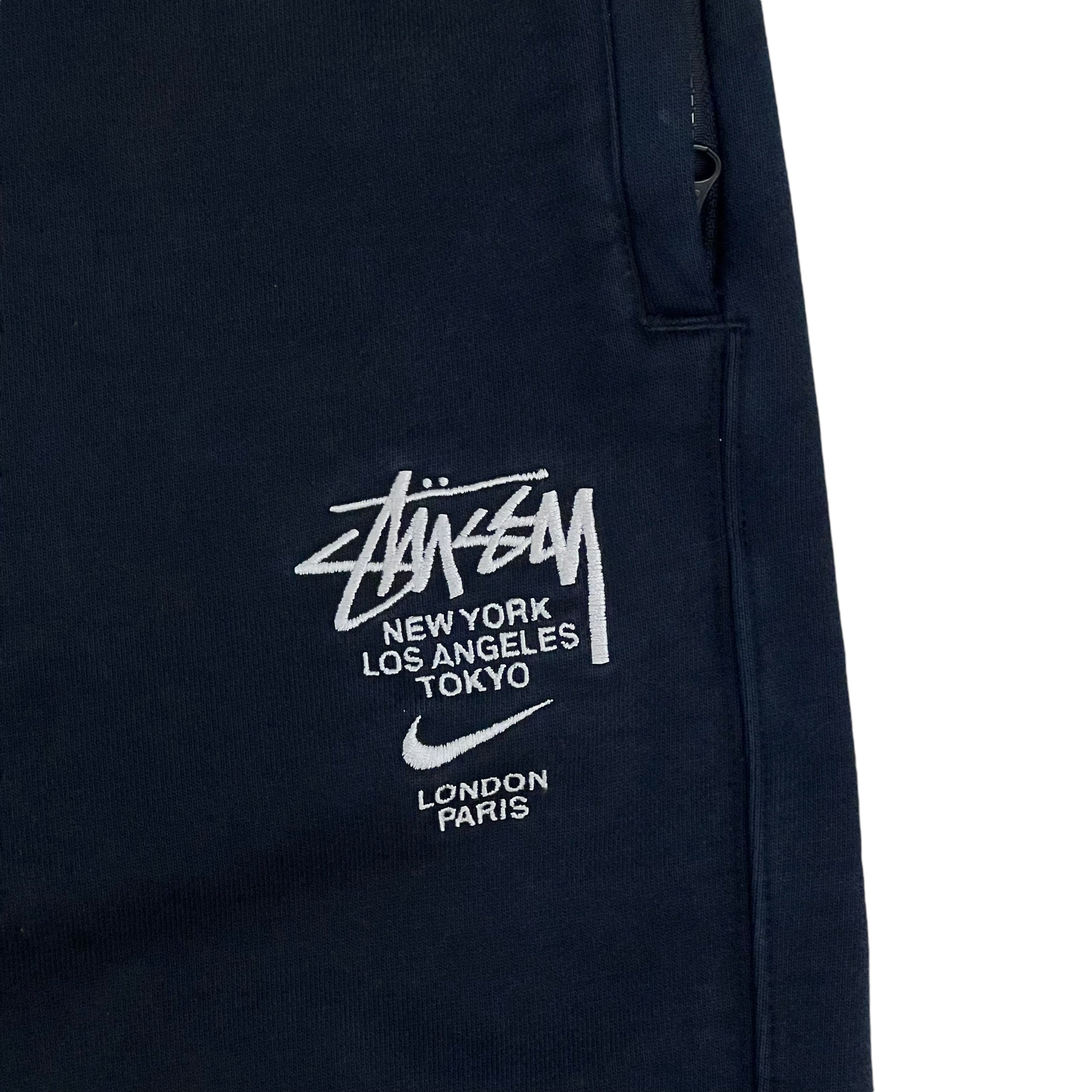 Stussy x Nike World Tour Sweatpants Black