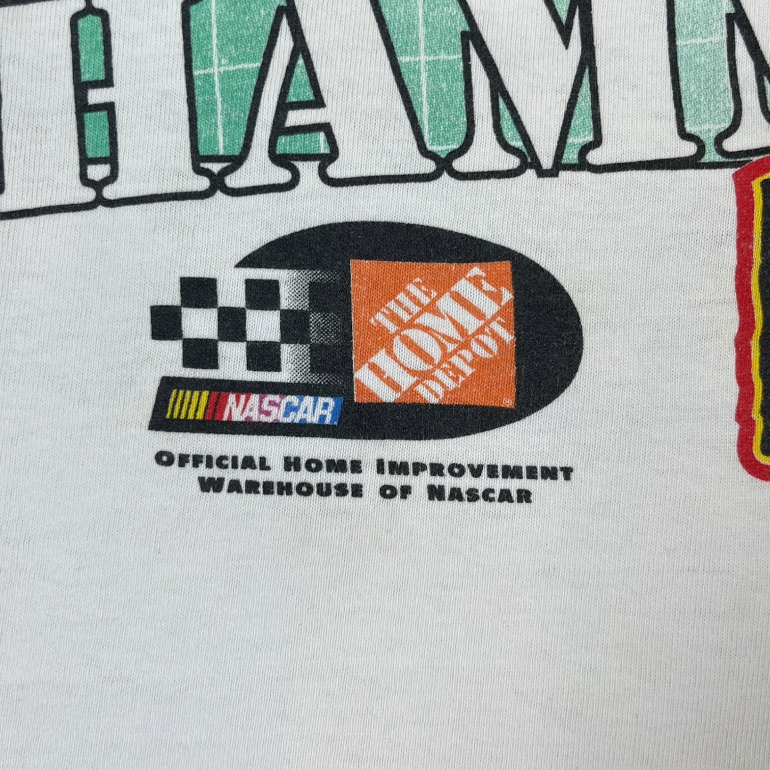 Vintage 1999 Tony Stewart “Hammer It Home” Nascar T-Shirt White