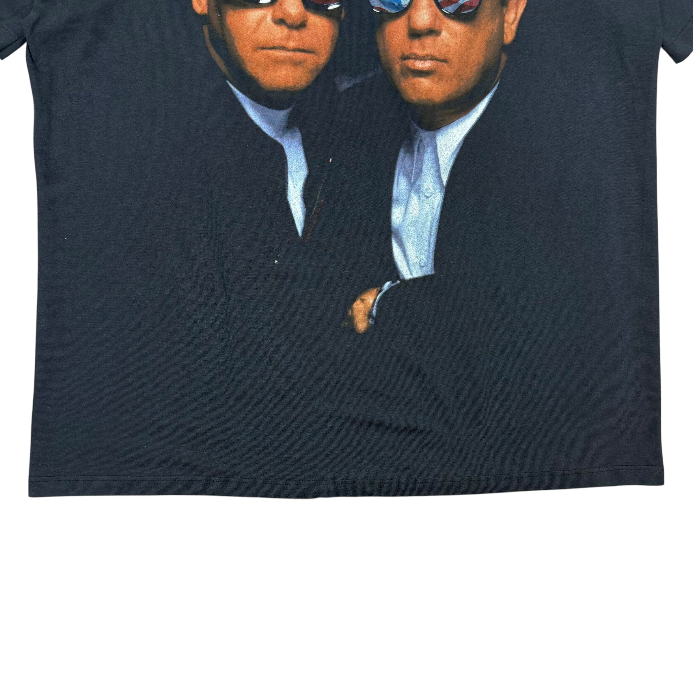 1994 Elton John & Billy Joel “Face To Face” Tour Tee Black