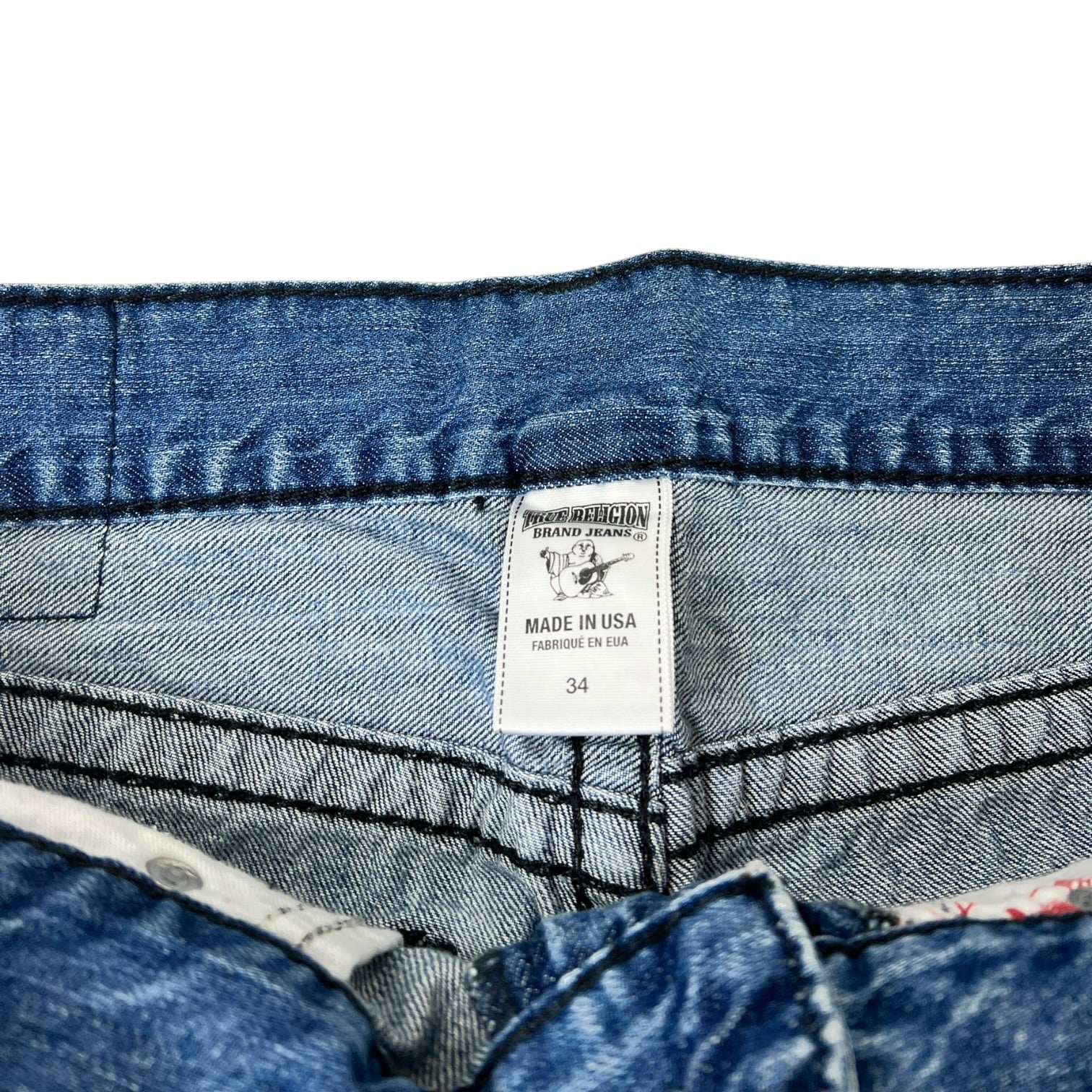 Vintage True Religion Ricky Straight Denim Jeans