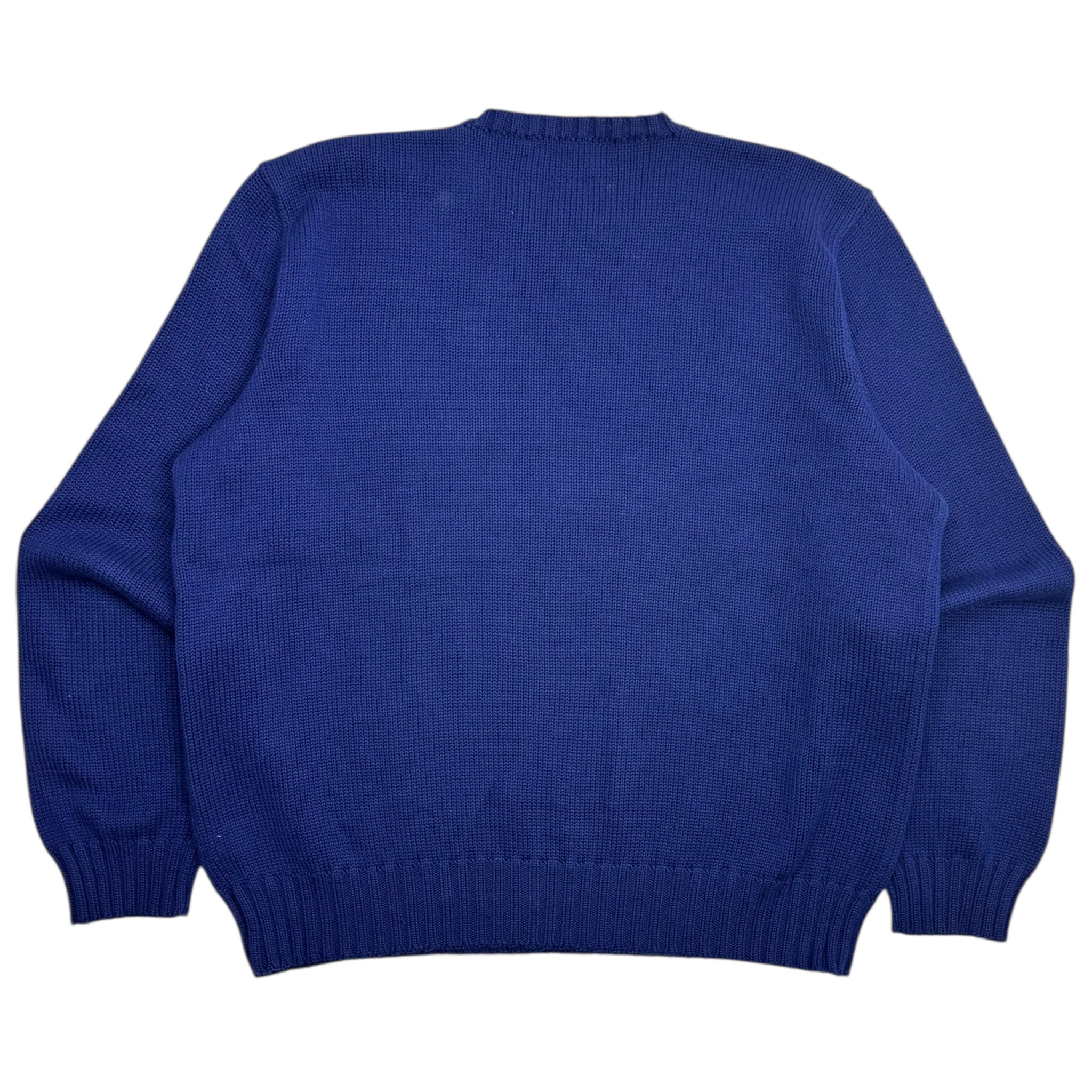 Vintage Polo Ralph Lauren Blueberry Knit Sweater