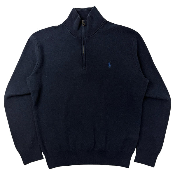 Polo Ralph Lauren Quarter Zip Sweater Navy