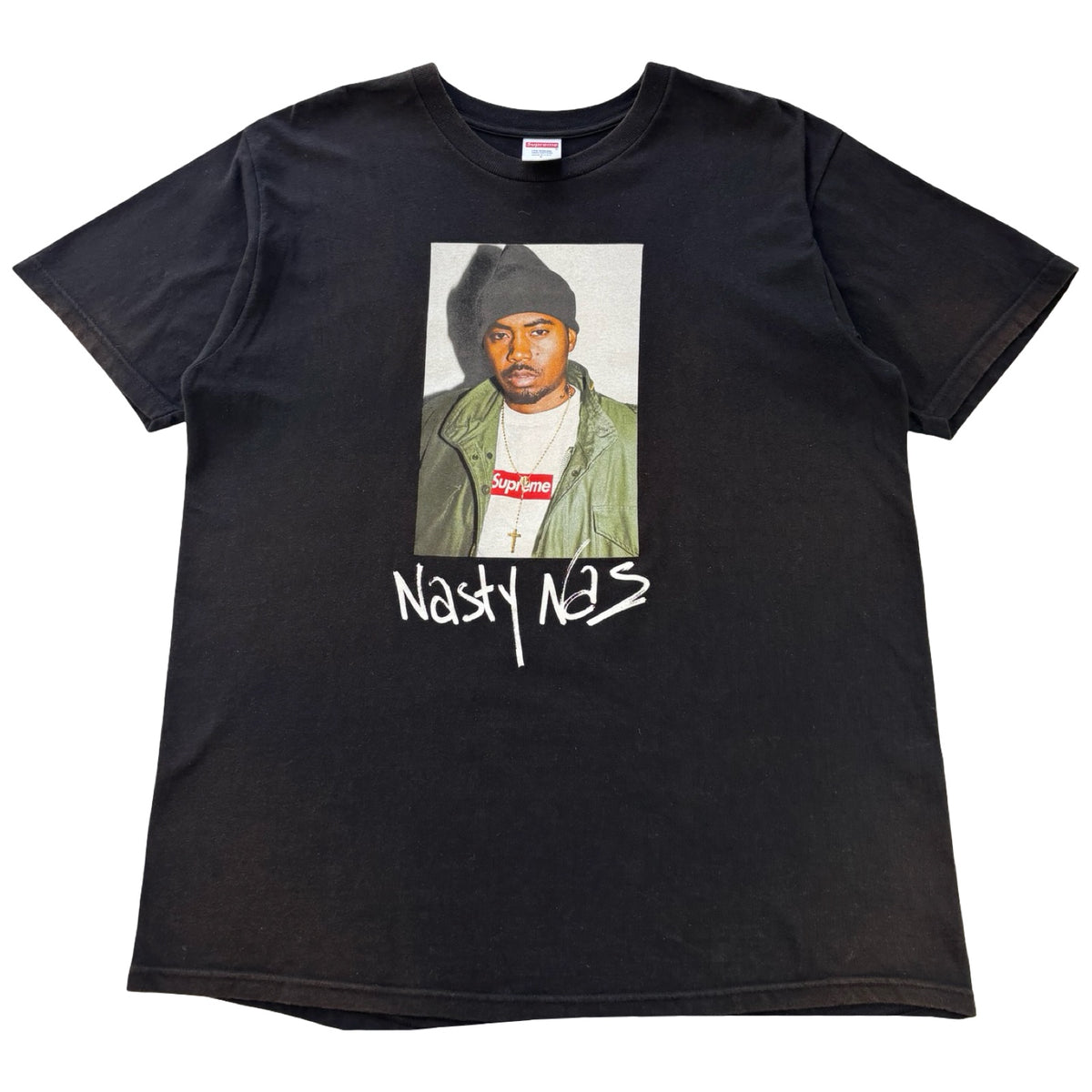 Supreme Nasty Nas Tee Black