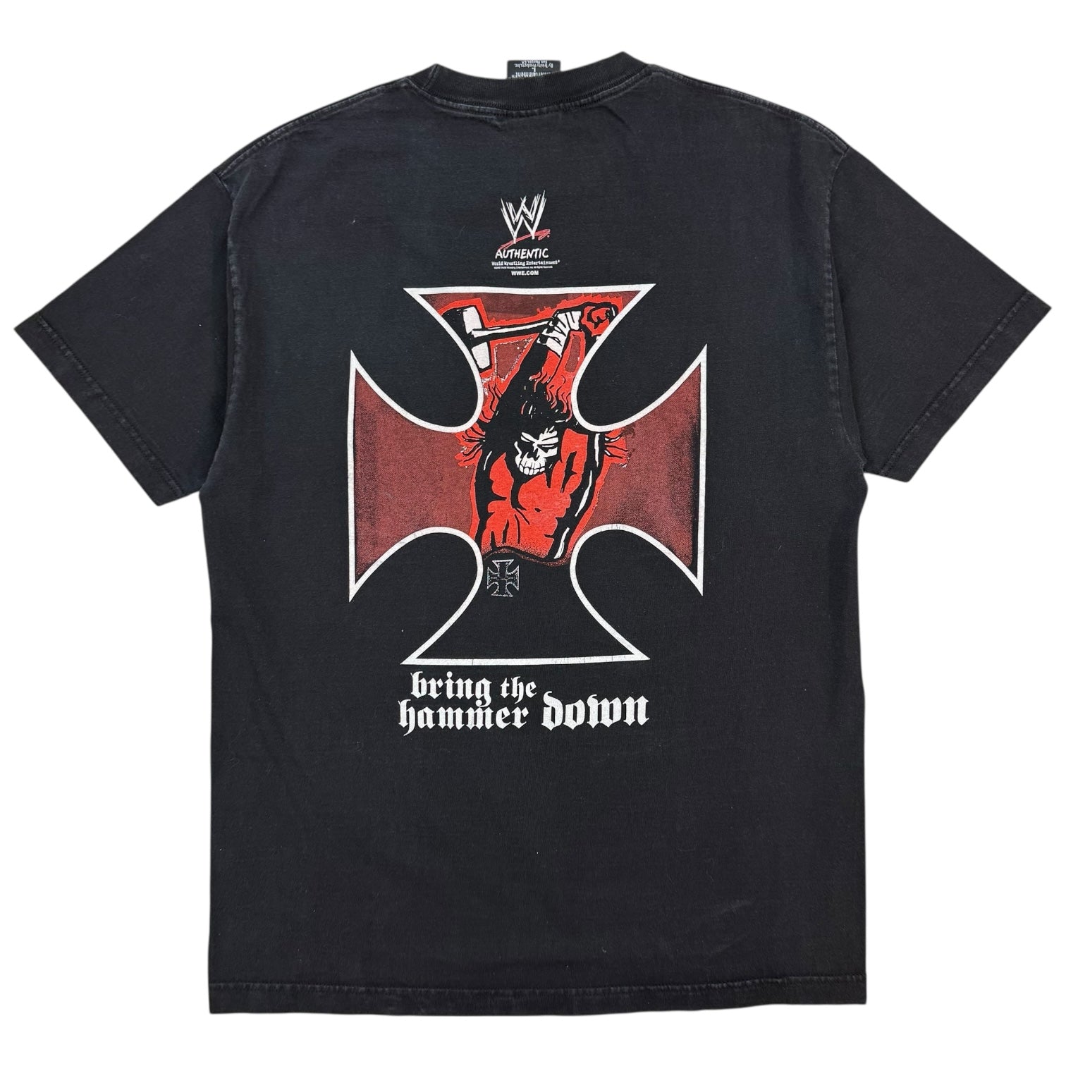 Vintage WWE Tripe H ‘Bring The Hammer Down’ Tee Black