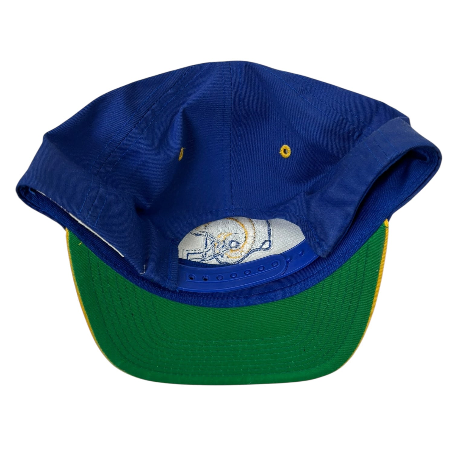 Vintage St. Louis Rams SnapBack Hat Blue/Yellow