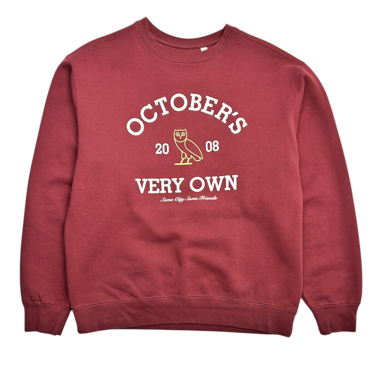 OVO Collegiate Sweatshirt Maroon