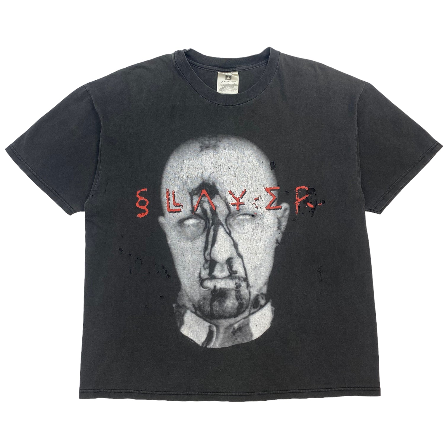 1998 Slayer Diabolus in Musica Graphic Shirt - Black