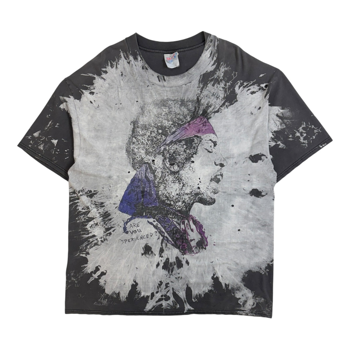 Vintage Jimi Hendrix “Are You Experienced” T-Shirt Grey