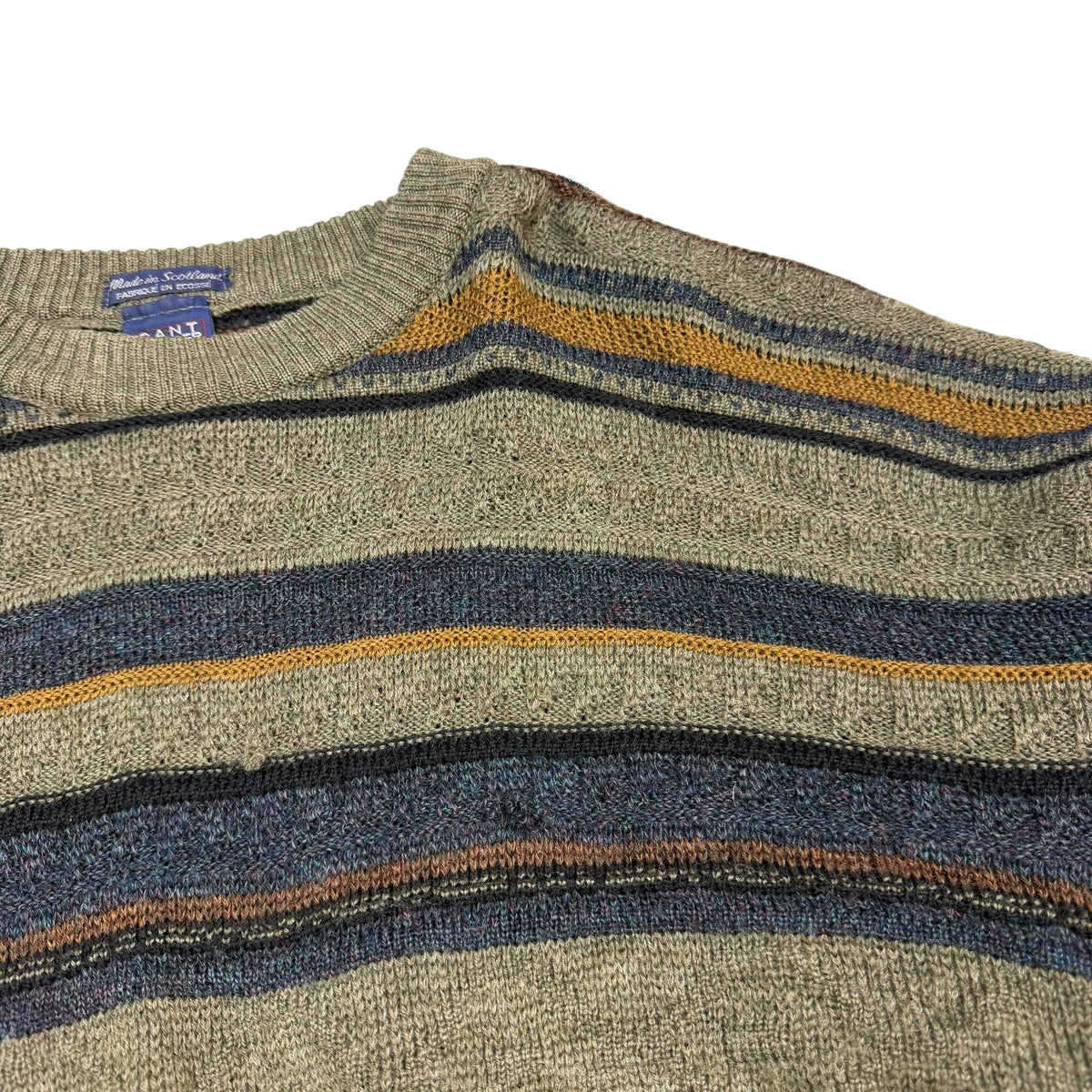 Vintage Gant Rugger Knit Sweater Green