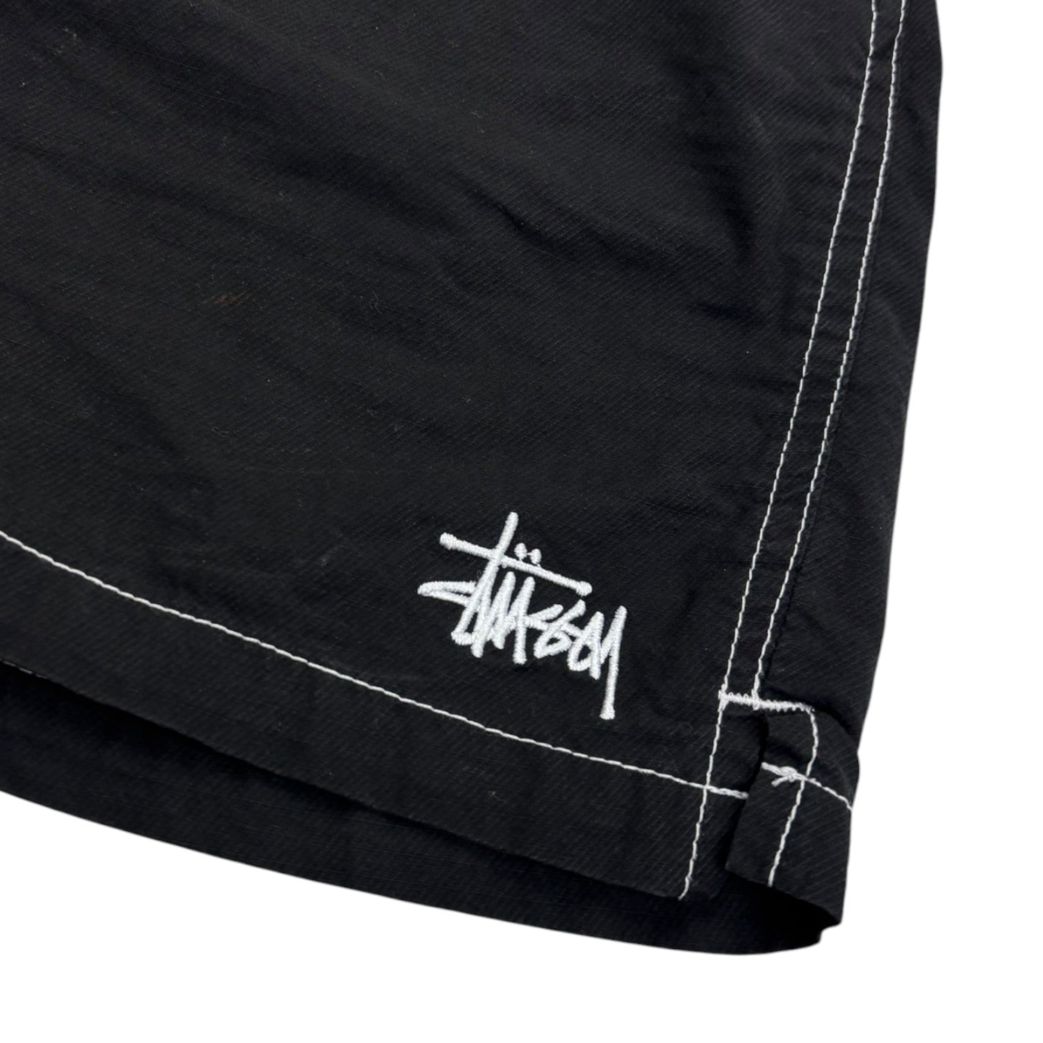 Stussy Loose Twill Mountain Shorts Black