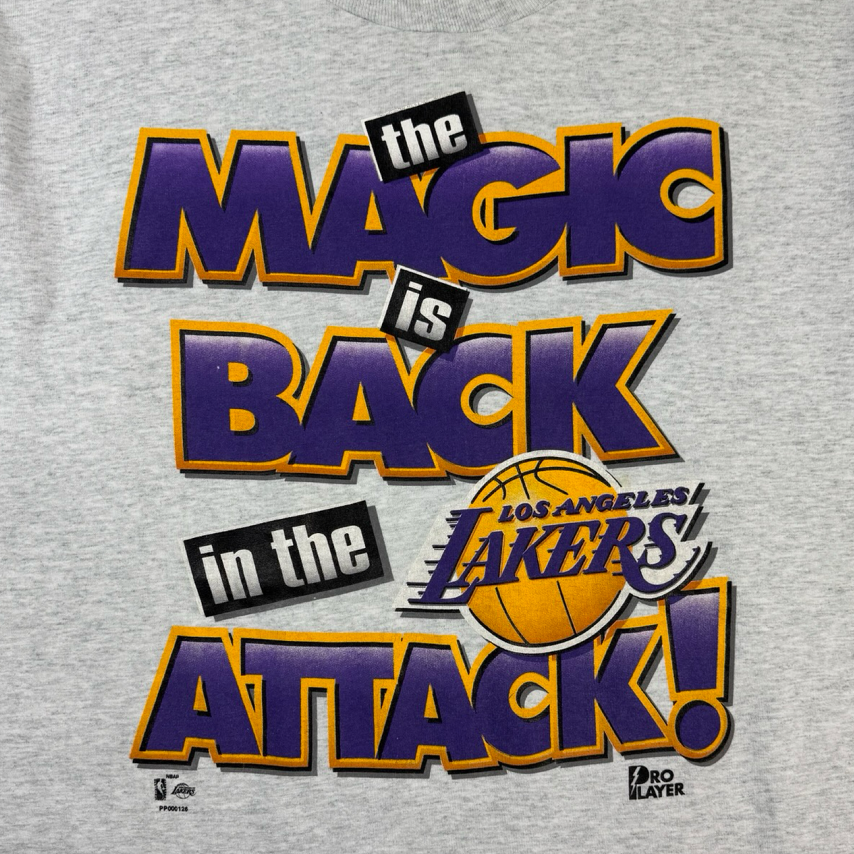 Vintage Los Angeles Lakers “The Magic Is Back” NBA T-Shirt