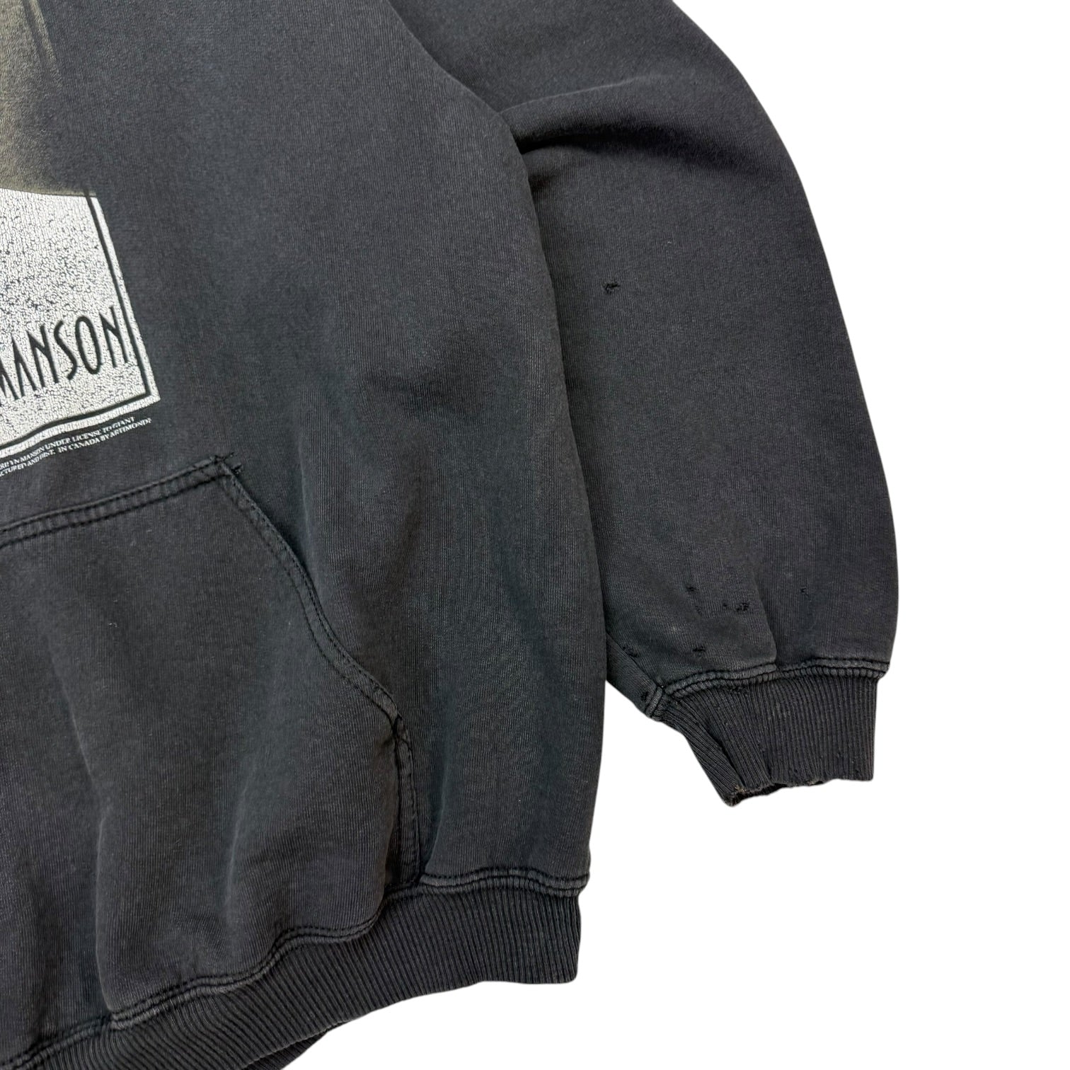 2003 Marilyn Manson Golden Age Of Grotesque Hoodie Black