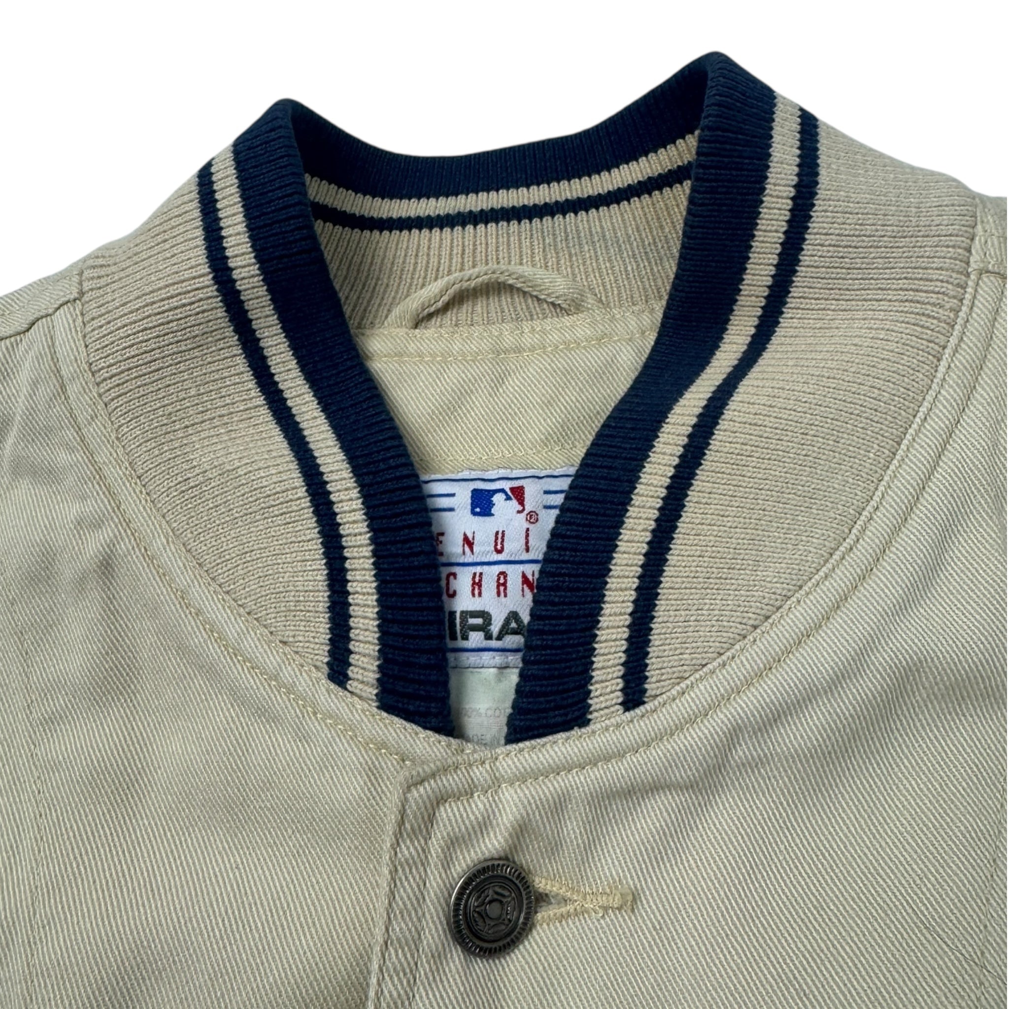 Vintage Cleveland Indians Button Up Mirage MBL Jacket