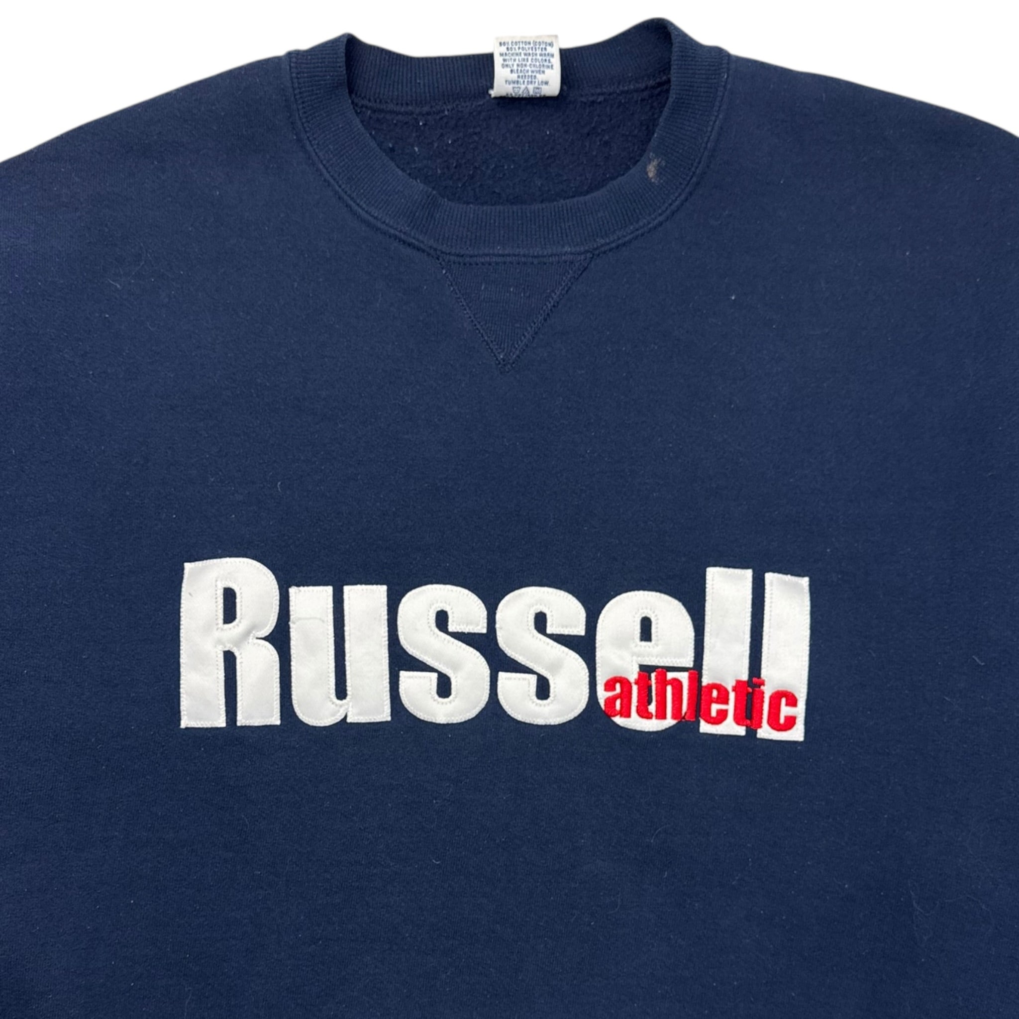 Vintage Russell Athletic Layered Spell Out Crew
