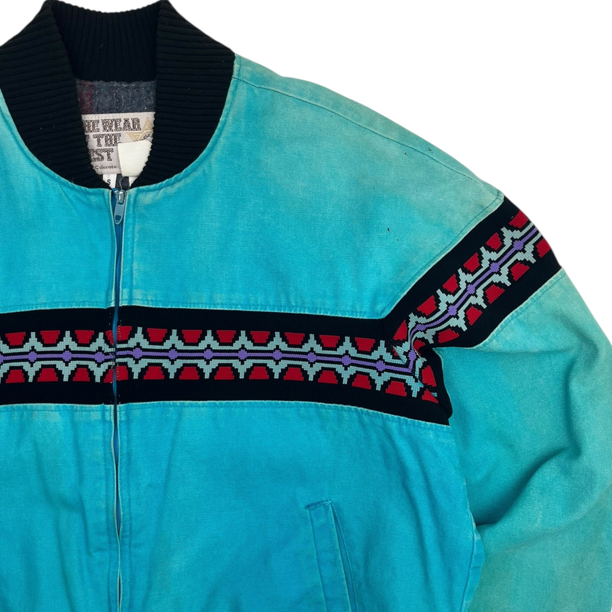 Vintage Wear of the West Aztec Zip Jacket