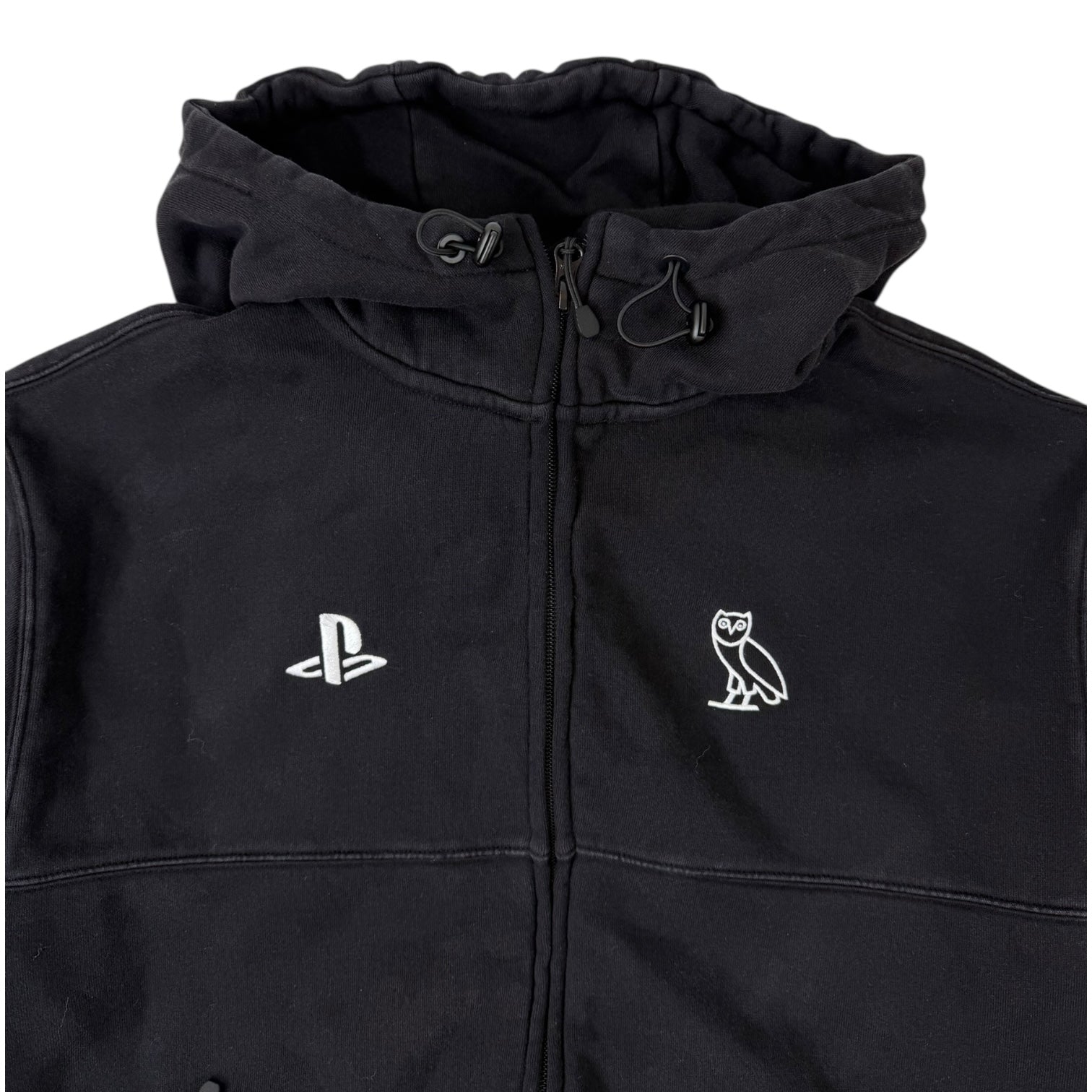 OVO x PlayStation Zen Zip Up Hoodie Black