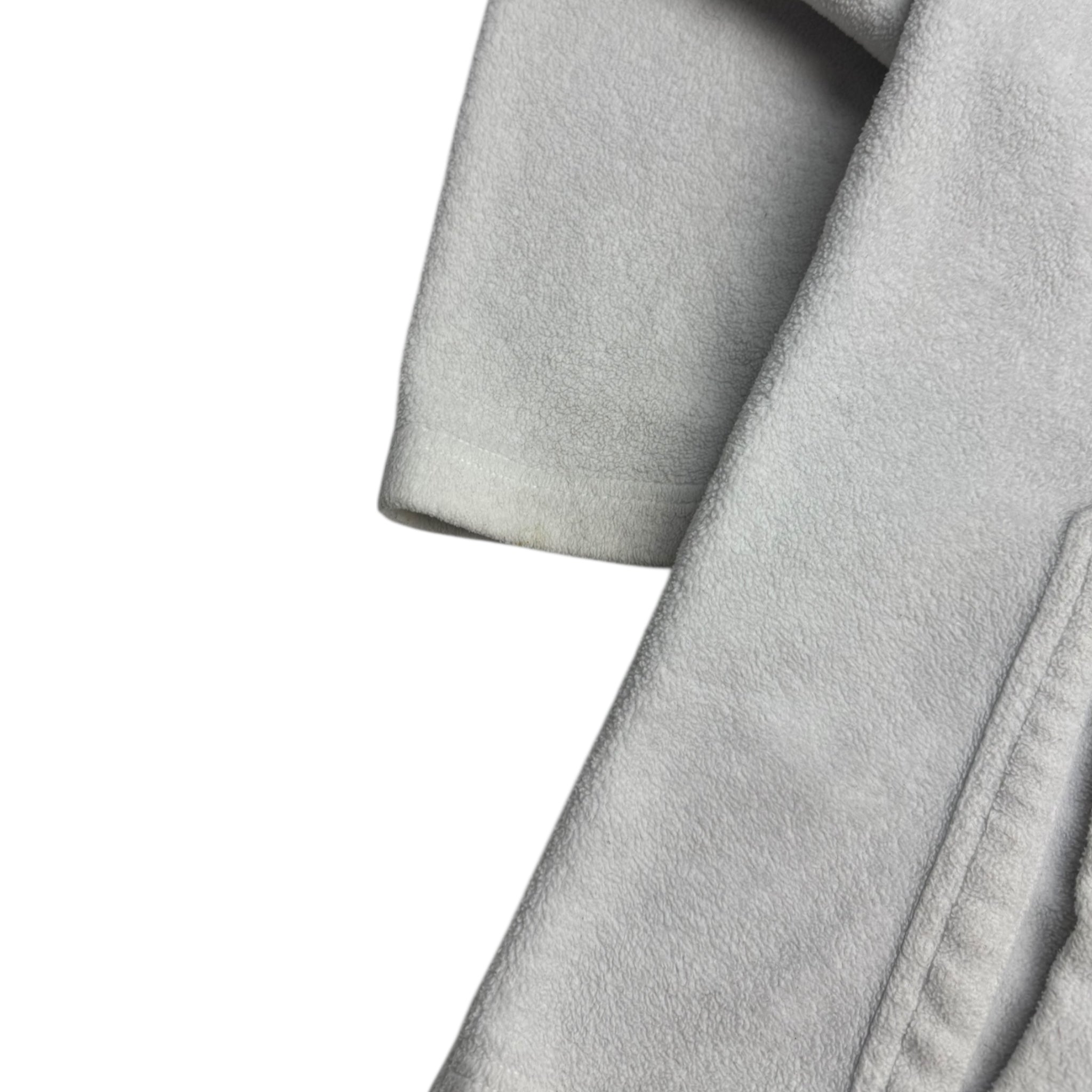 Vintage Nike Spellout Fleece Hoodie White