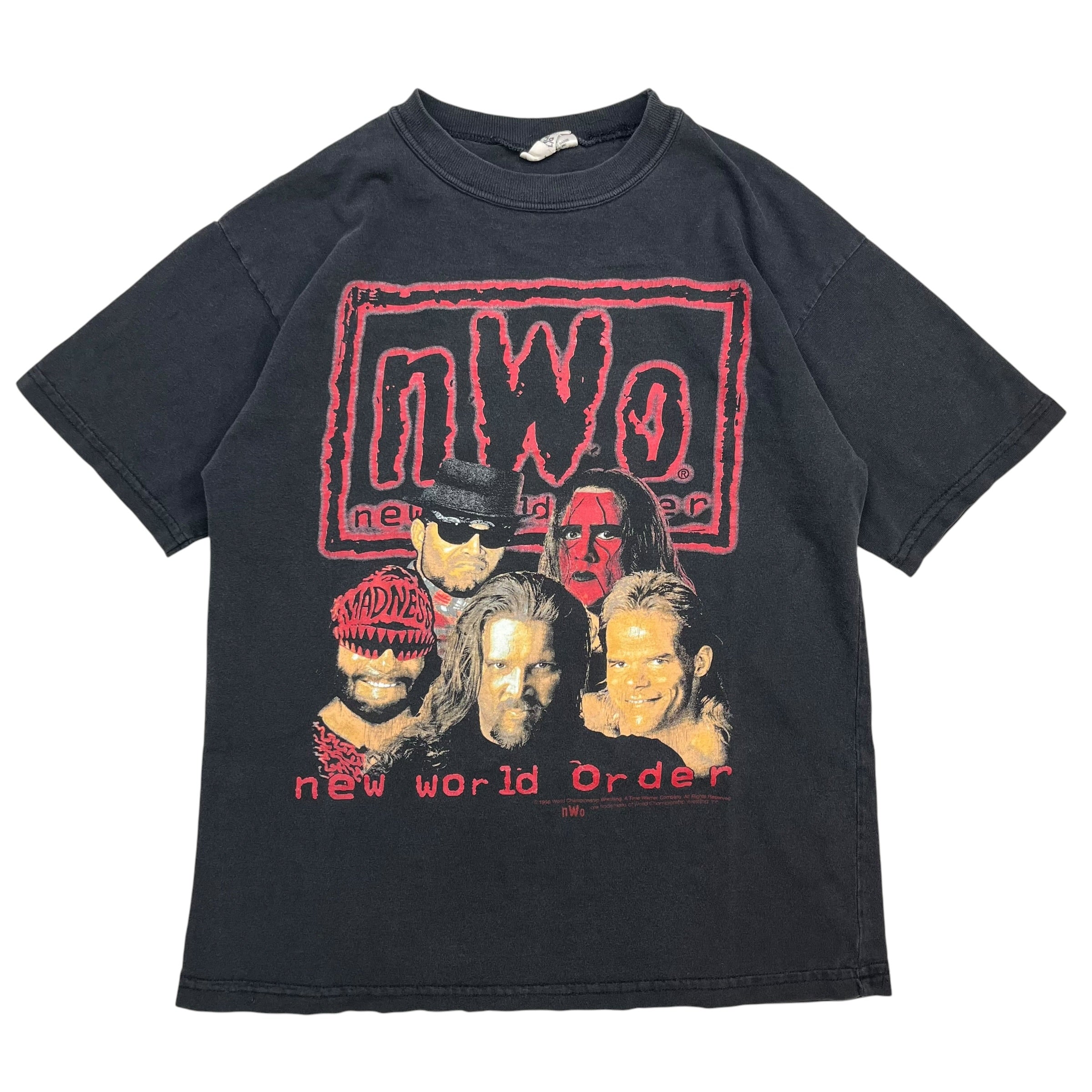 1998 WWF NWO Wrestling Tee Black